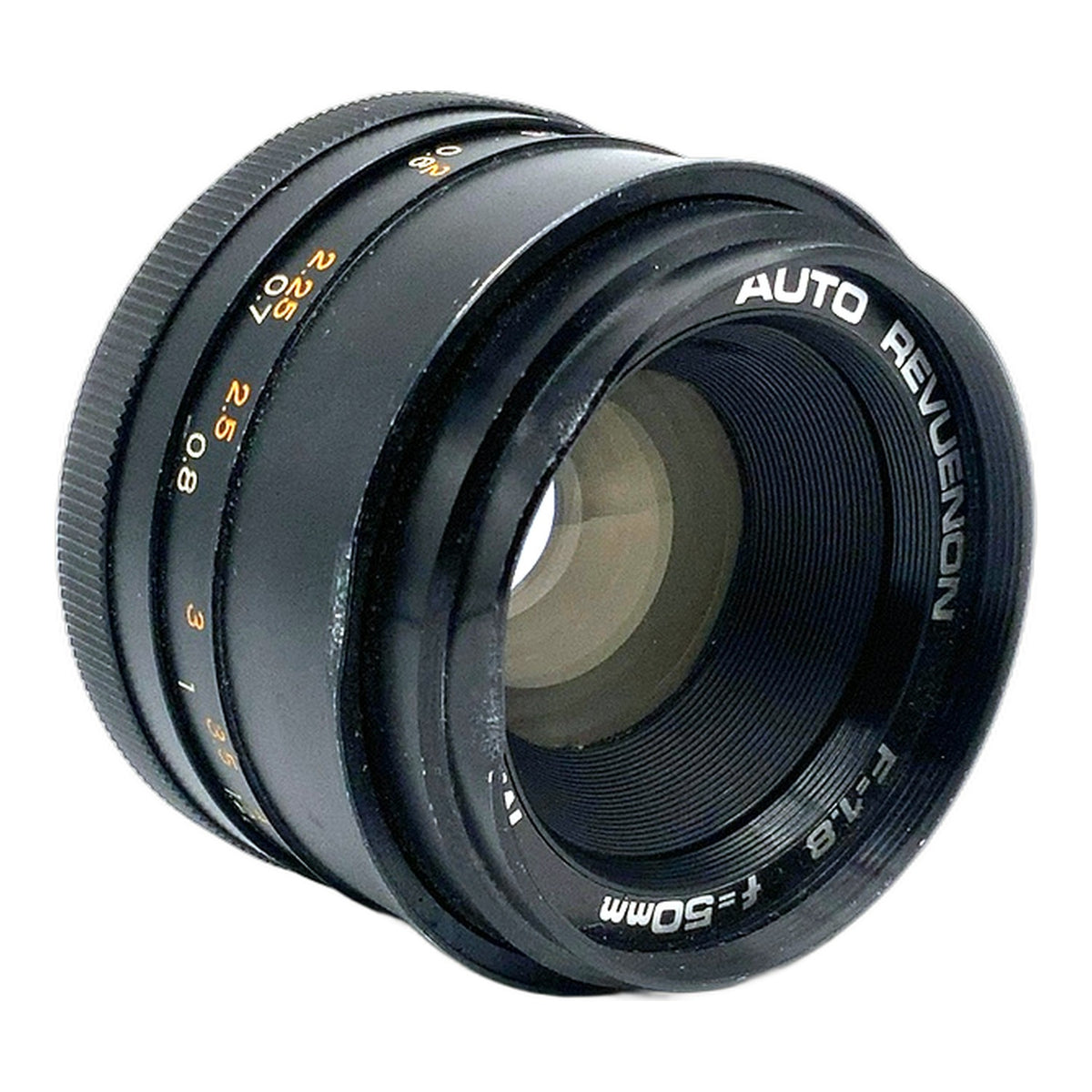 Revue Auto Revuenon 50mm 1:1.8 Objektiv manuell Festbrennweite (M42)