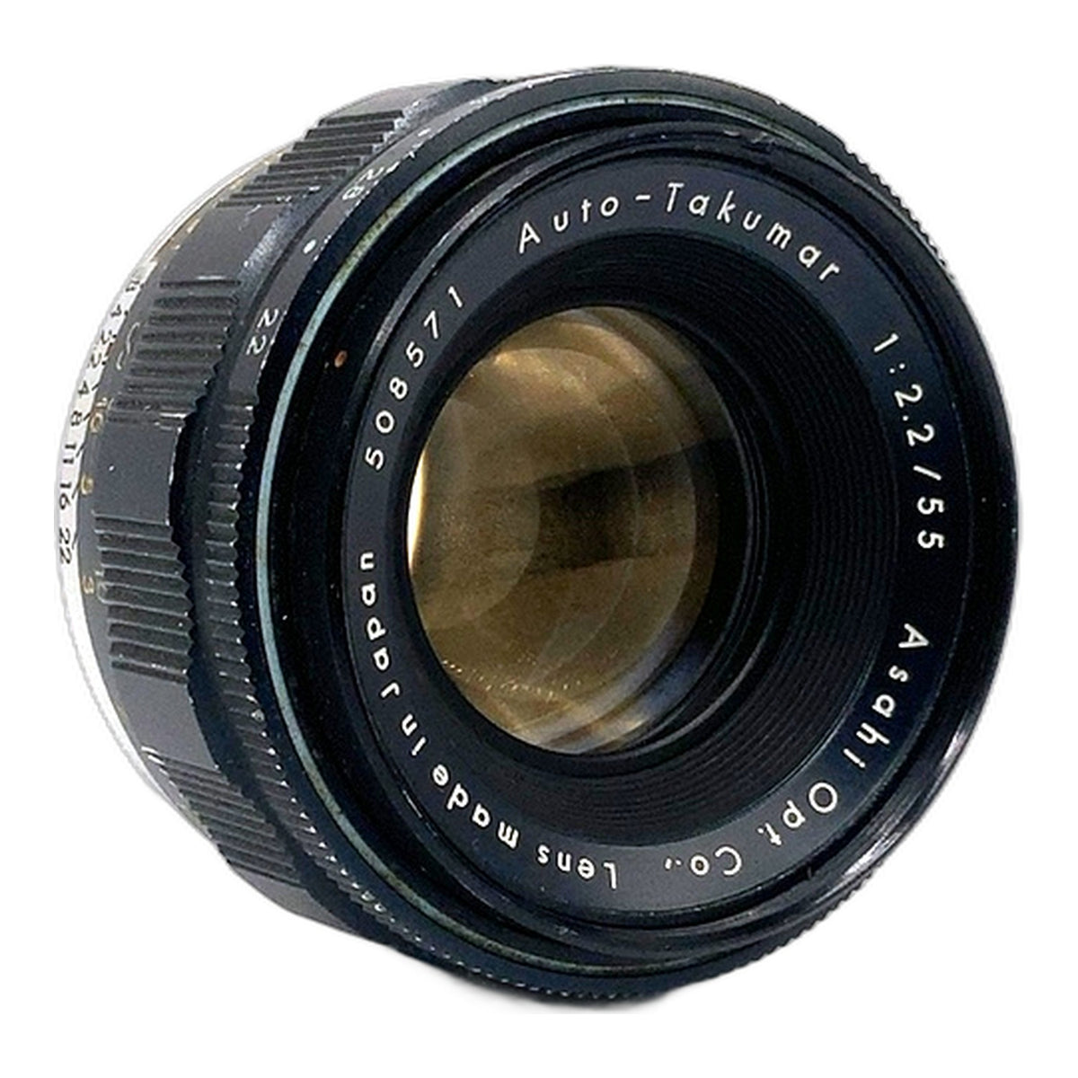 Asahi Pentax Auto-Takumar 55mm 1:2.2 Objektiv manuell Festbrennweite (M42)