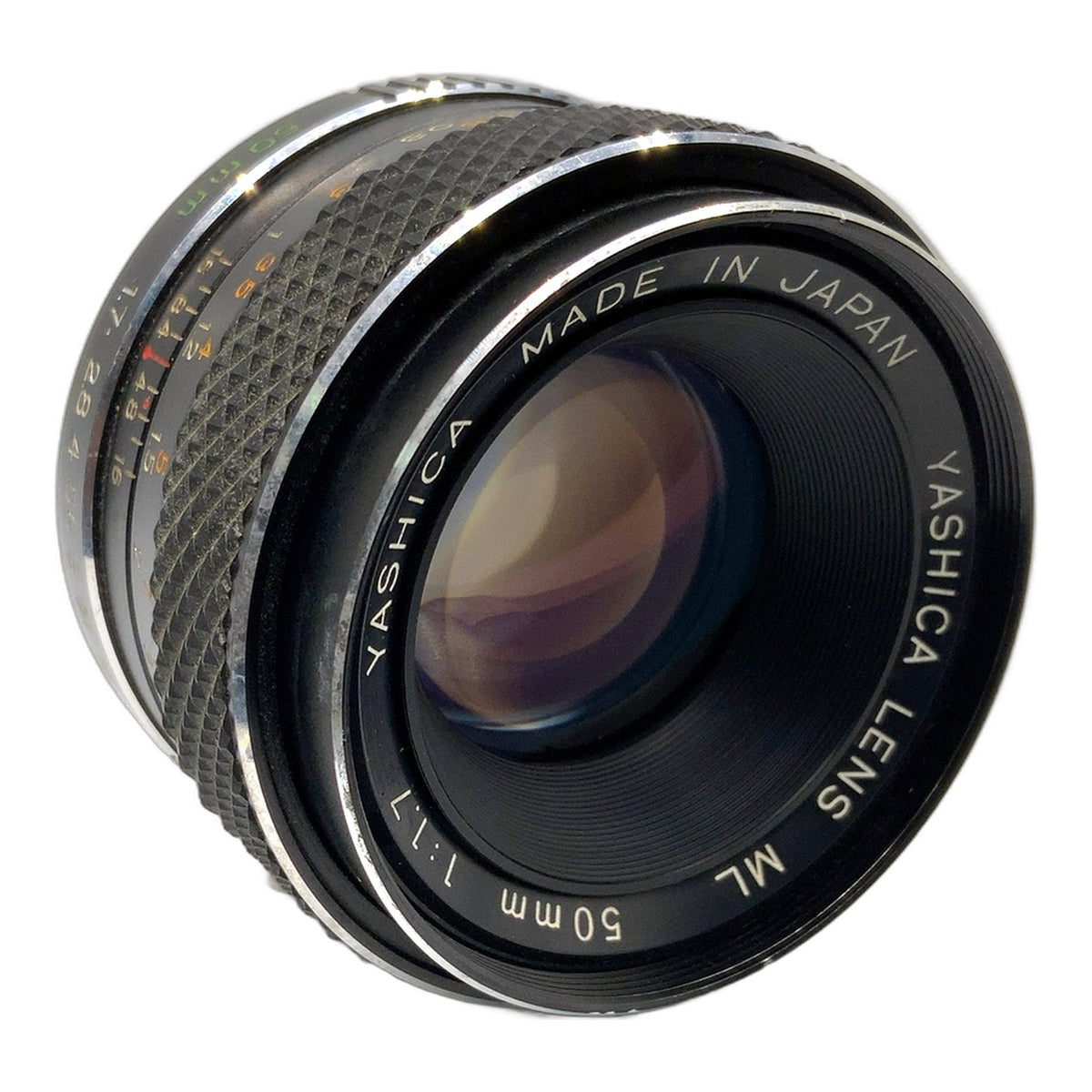 Yashica ML 50mm 1:1.7 Objektiv manuell Festbrennweite (Yashica/Contax)