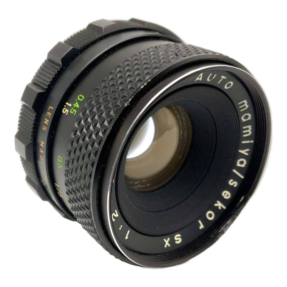 Mamiya Auto sekor SX 50mm 1:2 Objektiv Manual Focus manuell Festbrennweite (M42)