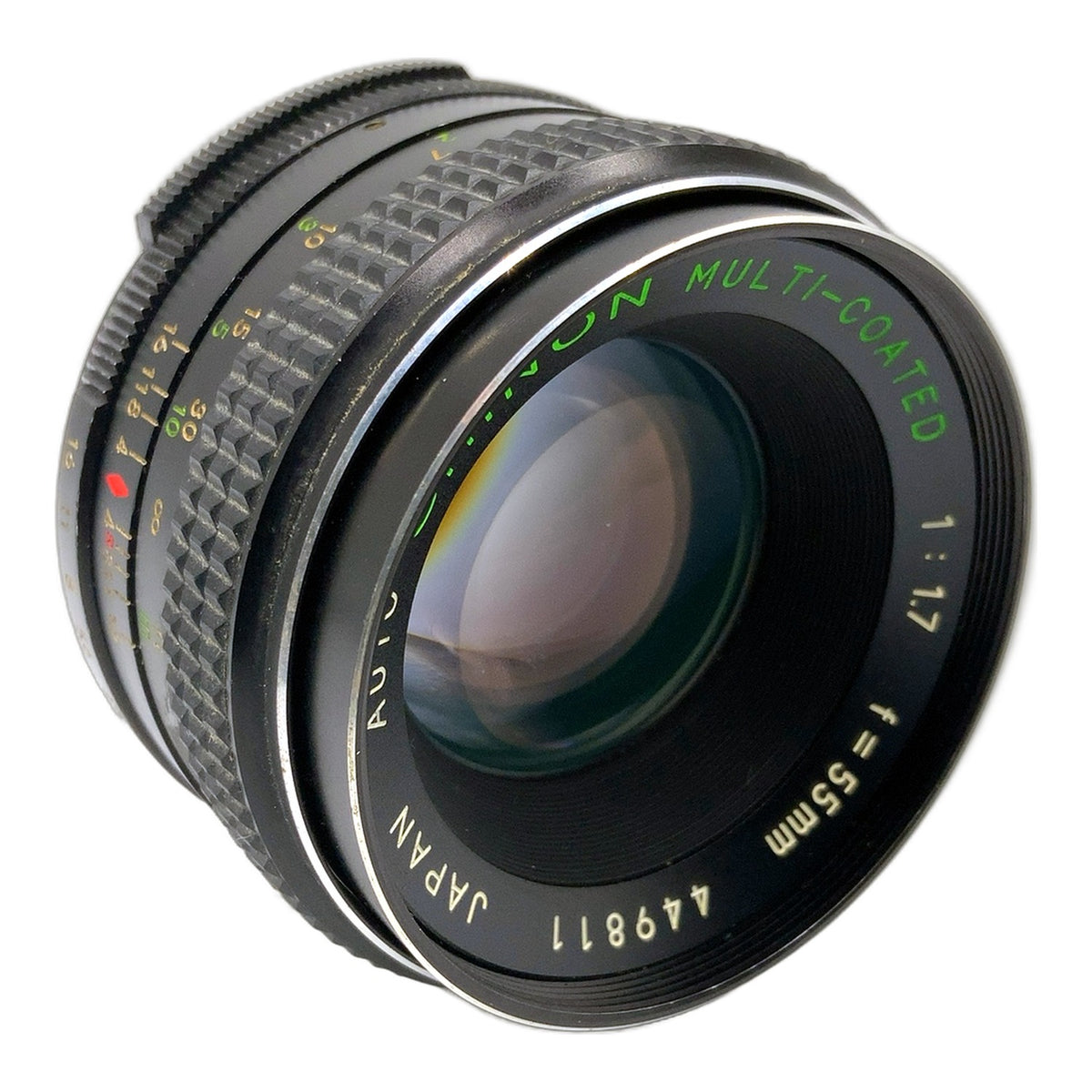 Chinon Multi-Coated Auto 50mm 1:1.7 Objektiv Festbrennweite (M42) Text lesen!