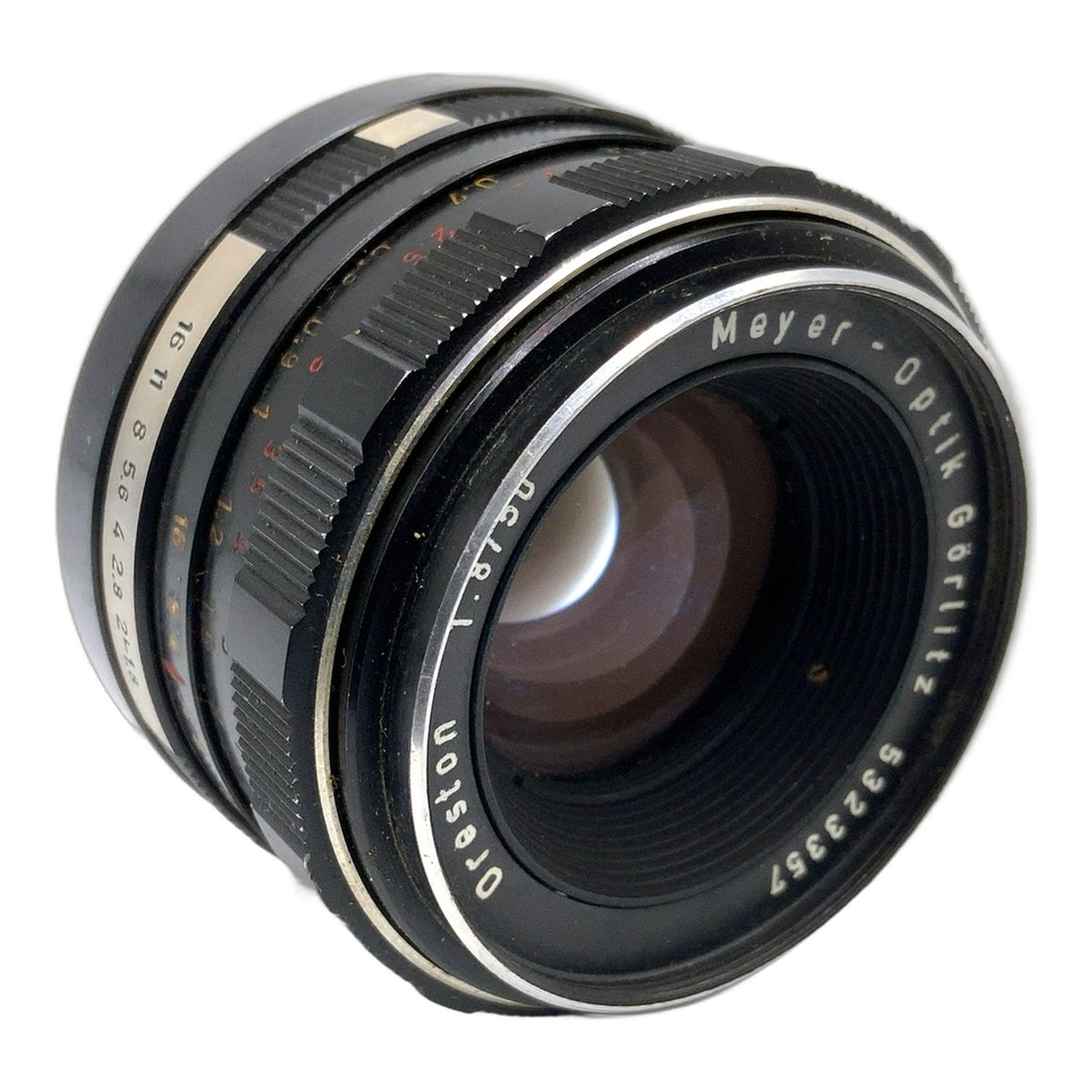 Meyer-Optik Görlitz Oreston 50mm 1:1.8 Objektiv manuell Festbrennweite (EXA)