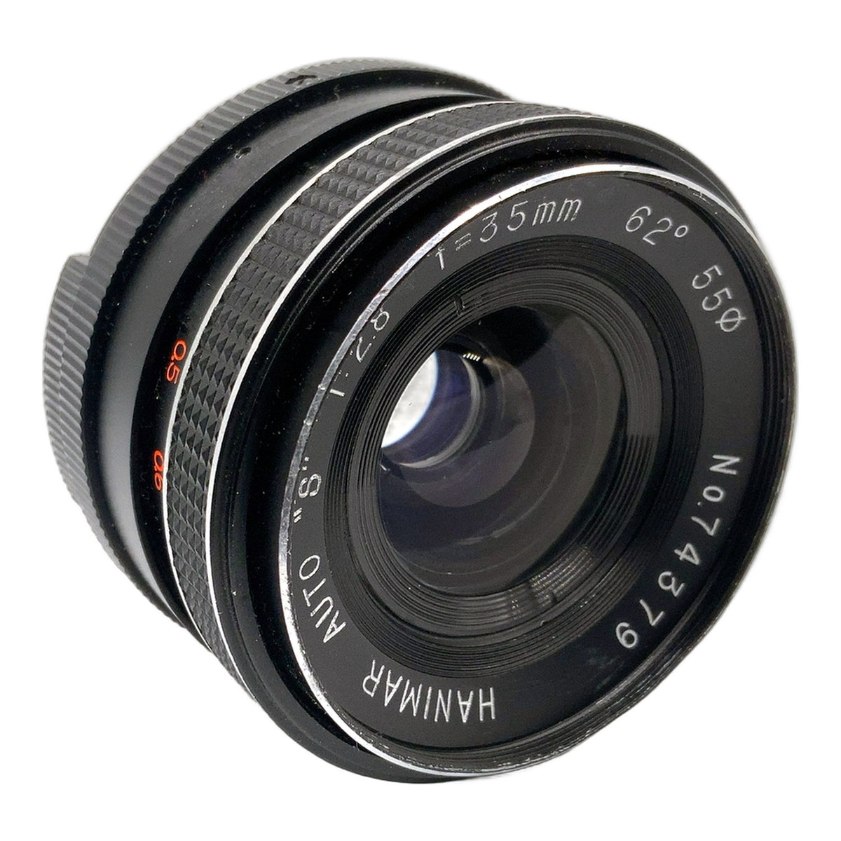 Hanimar Auto "S" 35mm 1:2.8 Objektiv manuell Festbrennweite (M42) Nebel!