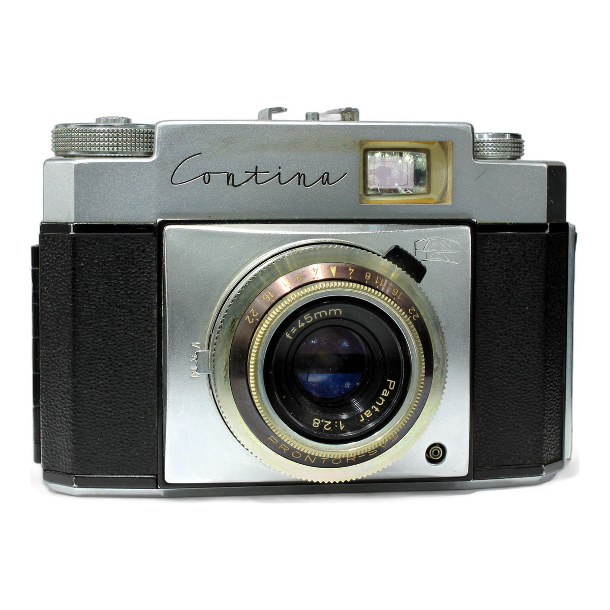 Zeiss Ikon Contina 1c Sucherkamera mit Pantar 45mm 1:2.8 Viewfinder Camera