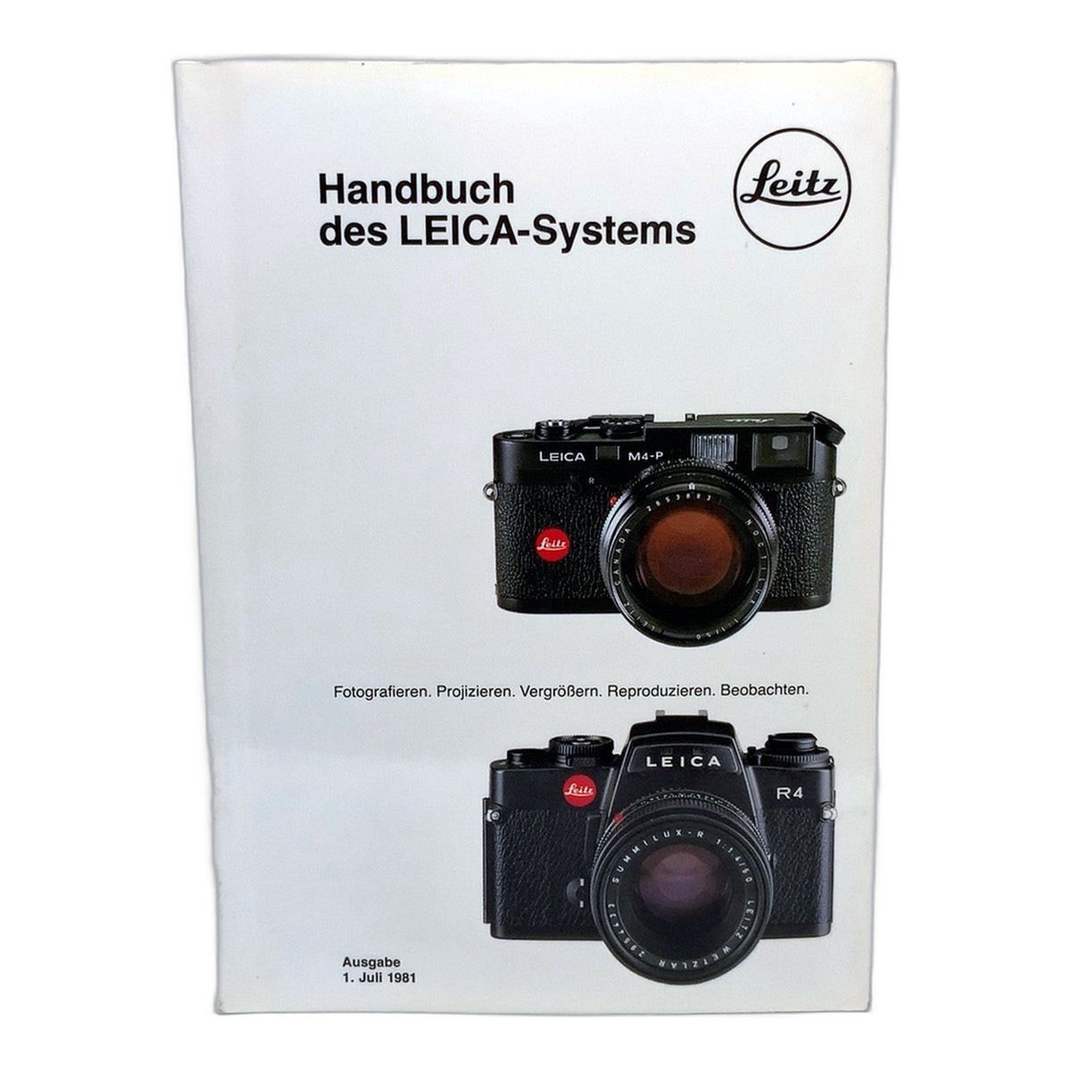 Leitz Handbuch des Leica Systems 1. Juli 1981 Katalog Deutsch