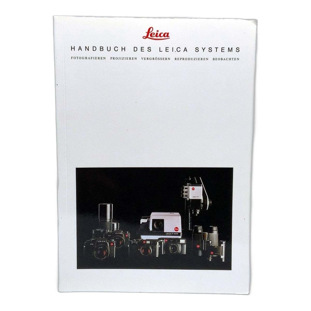 Leitz Handbuch des Leica Systems März 1992 Katalog Deutsch