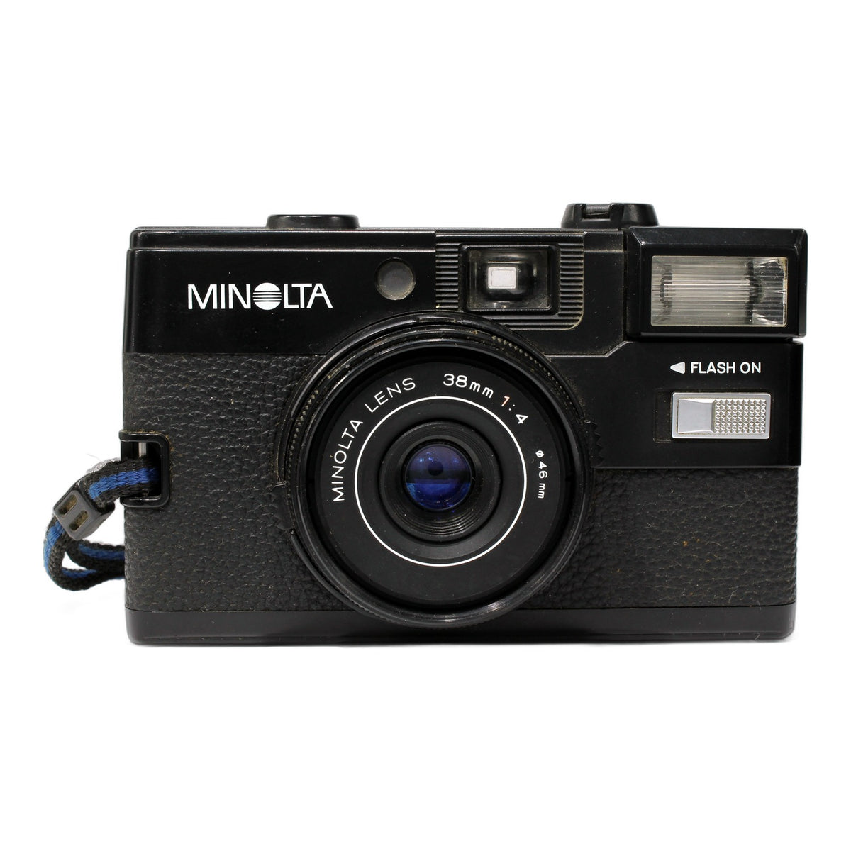 Minolta Hi-Matic GF Point&Shoot mit 38mm1:4 Kompaktkamera !Blitz Defekt!