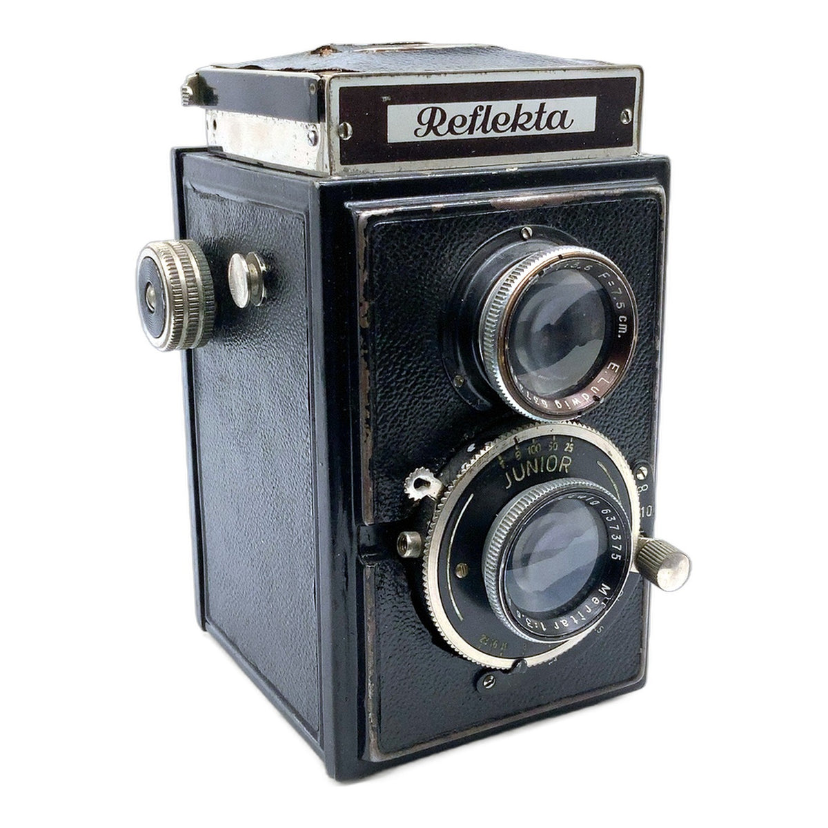 Welta Reflekta TLR mit E. Ludwig Meritar 7,5cm 1:3,5 zweiäugige Kamera