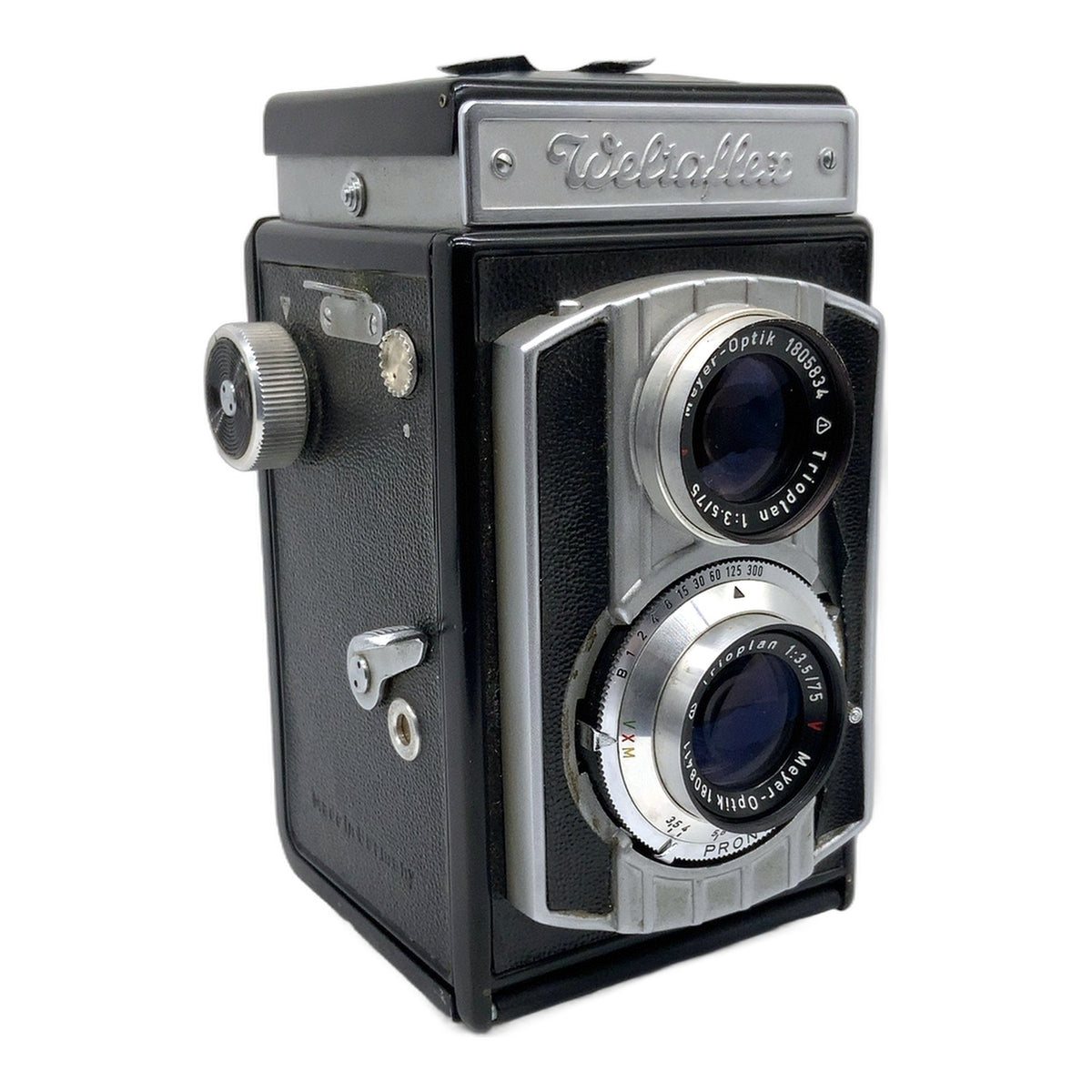 Welta Weltaflex TLR mit Meyer Optik Trioplan 1:3.5/75mm red V Pontor-SVS