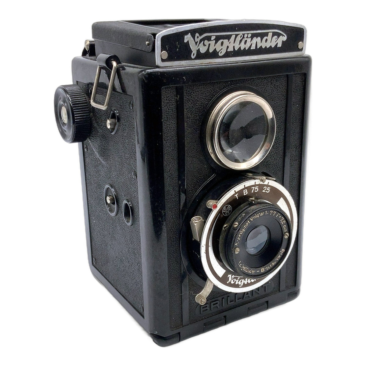 Voigtländer Brillant TLR mit Anastigmat Voigtar 1:7.7 F=7,5cm zweiäugige Kamera