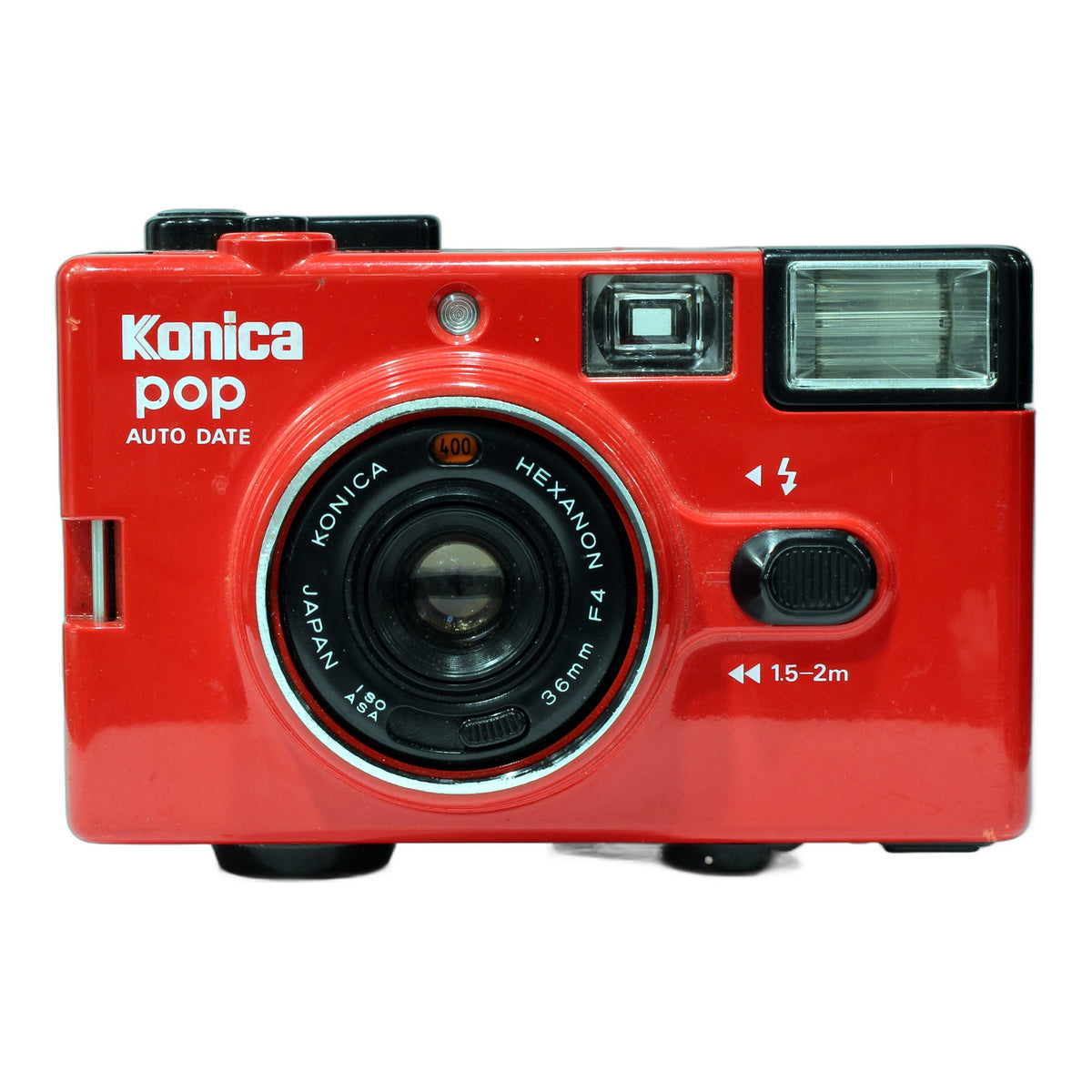 Konica Pop Point&Shoot mit Hexanon 36mm 1:4 mit Databack Kompaktkamera