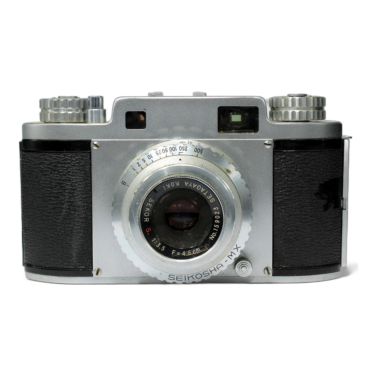 Mamiya 35 Seikosha MX Messsucherkamera mit Sekor red S 4,5cm 1:3.5