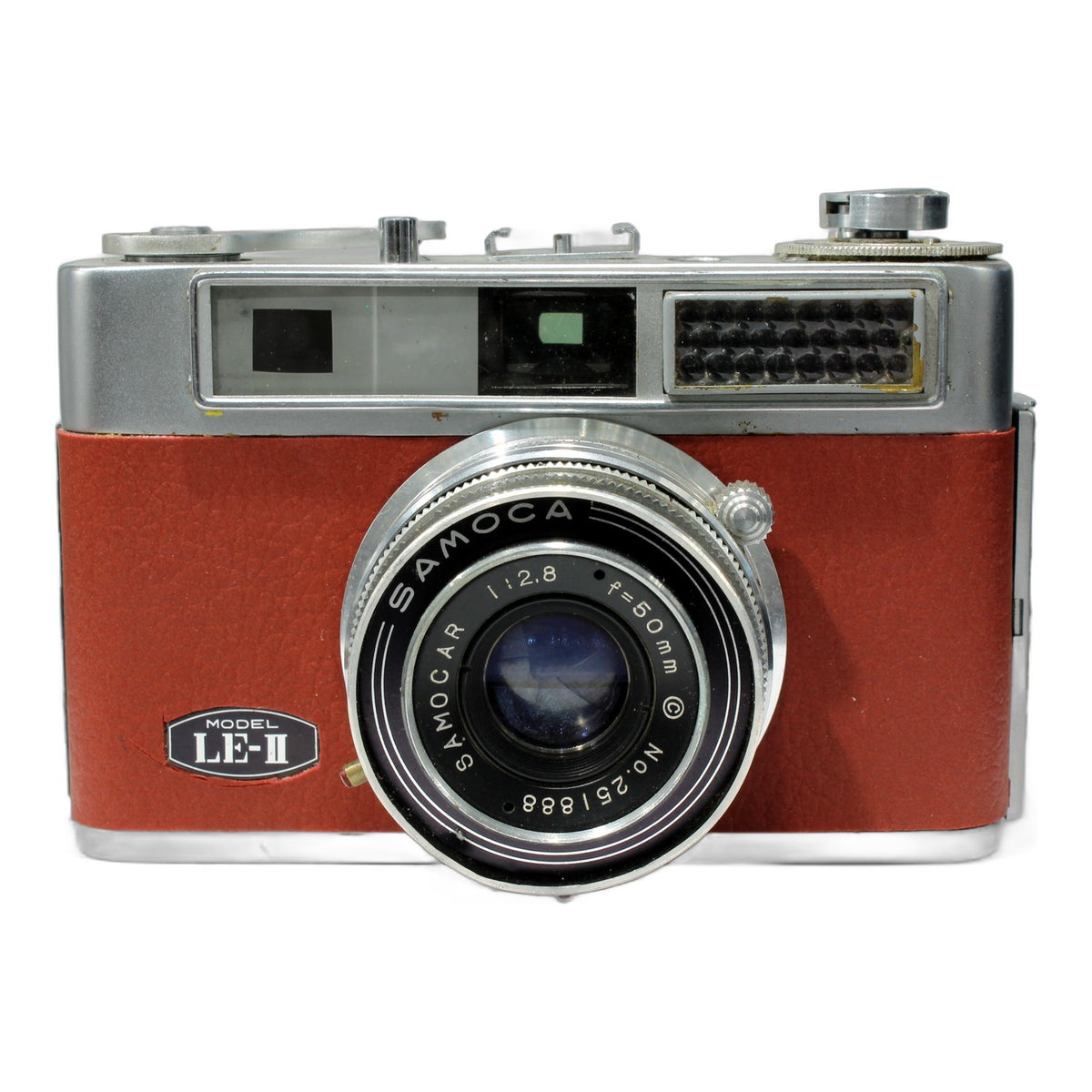 Samoca LE-II Messsucherkamera mit Samocar 50mm 1:2.8 Rangefinder Camera