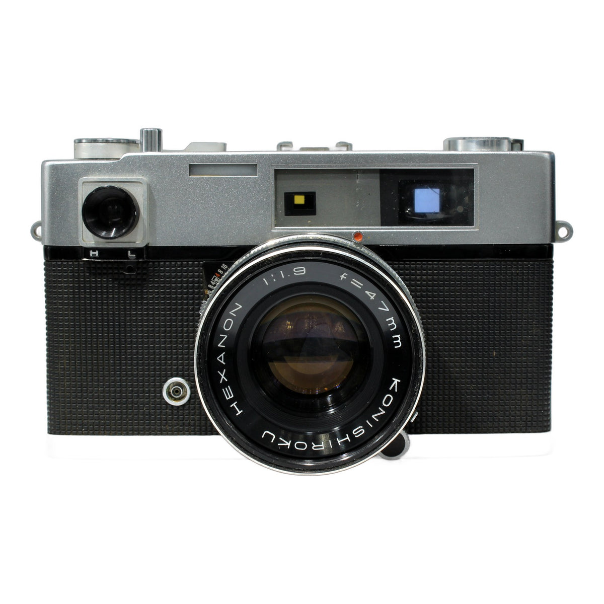 Konica Auto S Messsucherkamera mit Hexanon 47mm 1:1.9 Rangefinder Camera