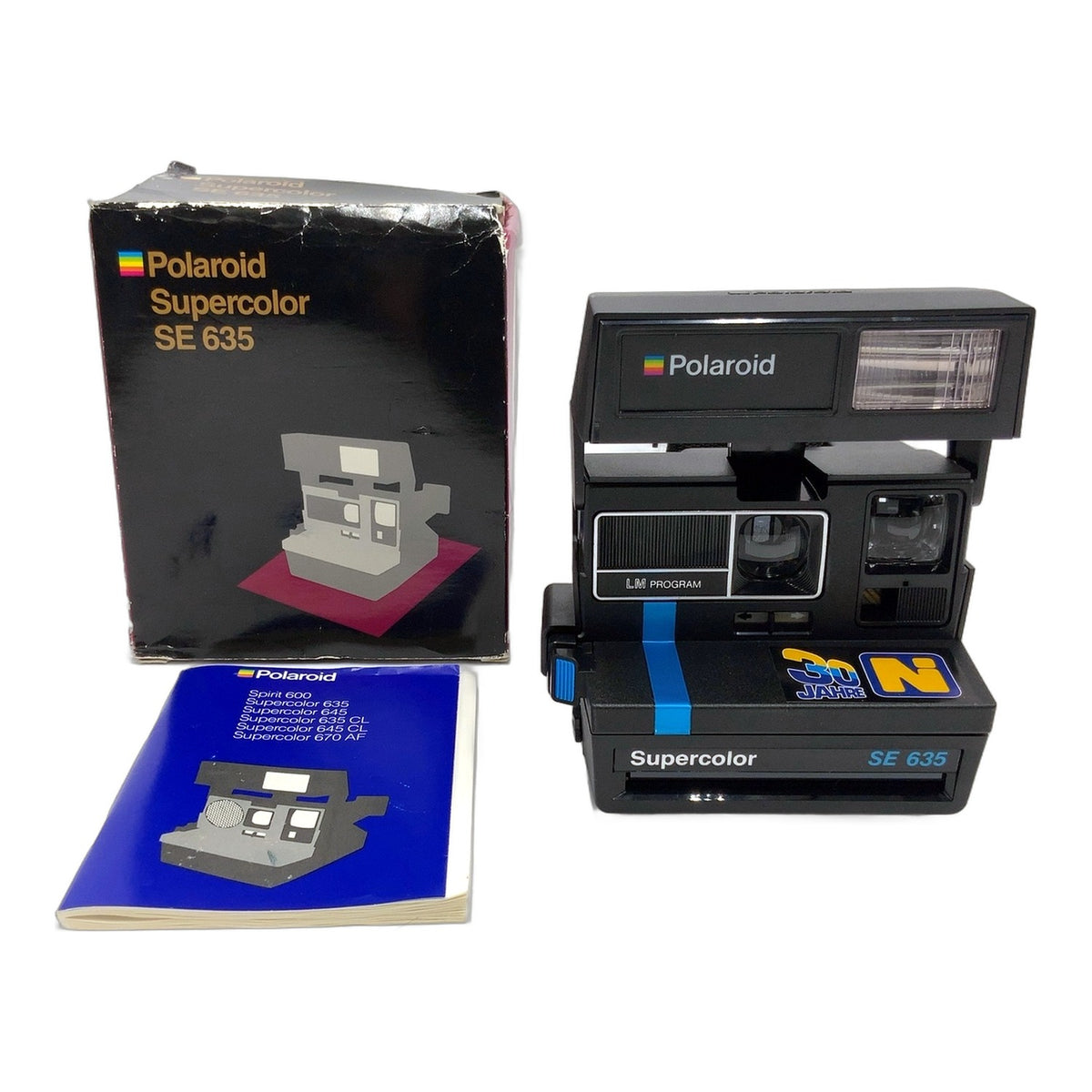 Polaroid Supercolor SE 635 Sofortbildkamera in OVP Neckermann Limited Edition