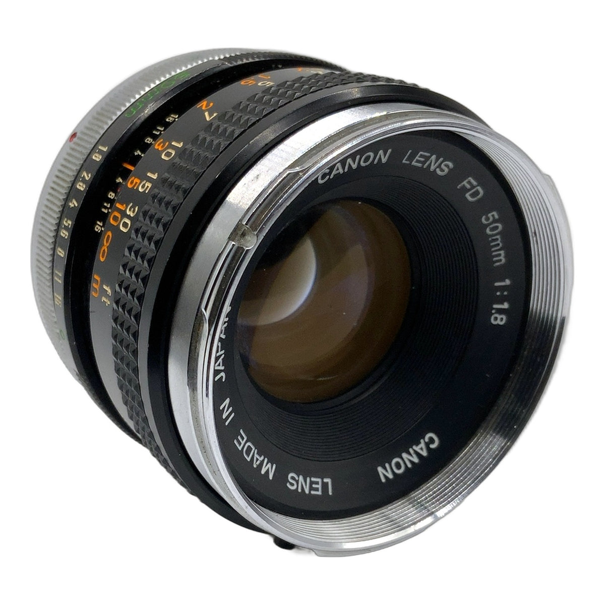 Canon Lens FD 50mm 1:1.8 Objektiv manuell Festbrennweite (Canon FD) Pilz!