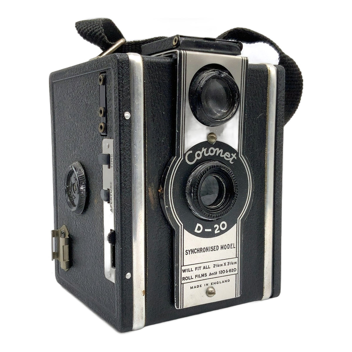 Coronet D-20 TLR Analogkamera Twin Lens Reflex zweiäugige Kamera