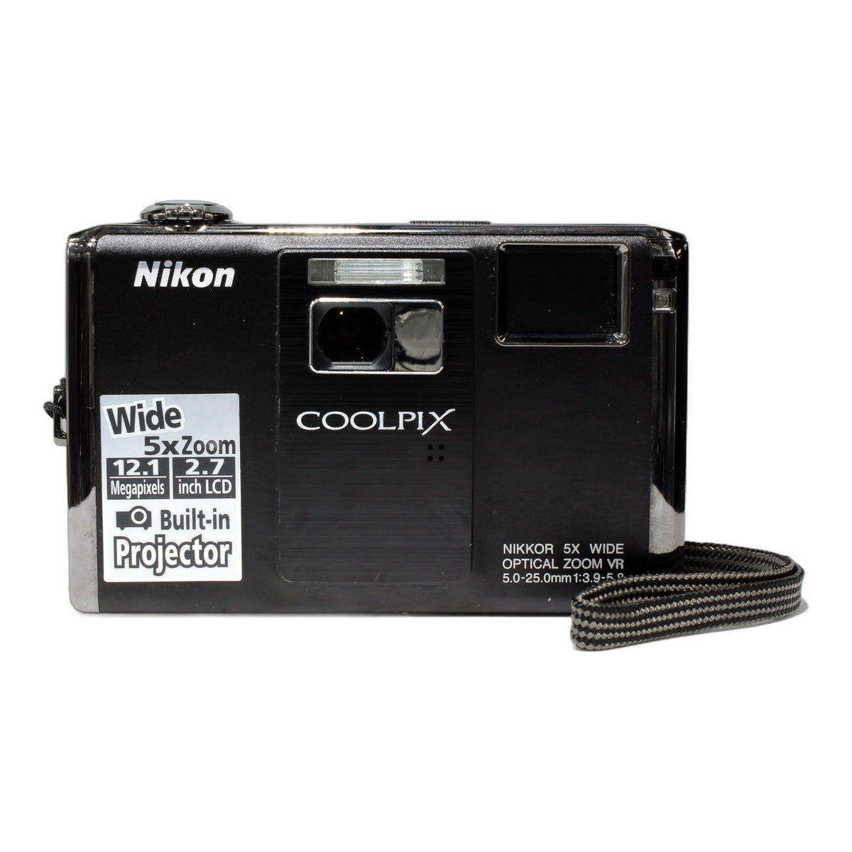 Nikon Coolpix S1000pj Digitale Kompaktkamera 12.1MP Compact Camera Digitalkamera
