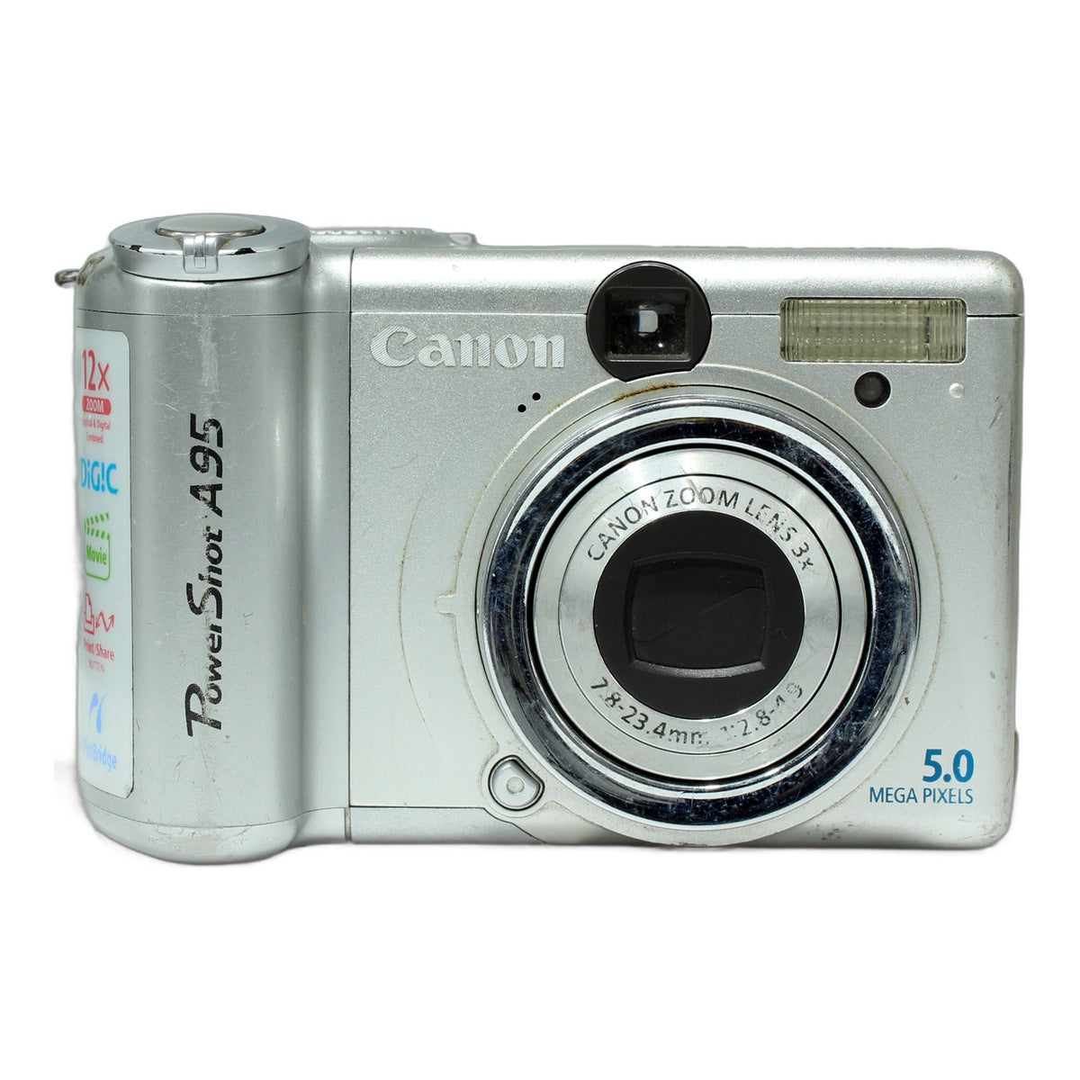 Canon Power Shot A95 Digitale Kompaktkamera 5.0MP Compact Camera Digitalkamera