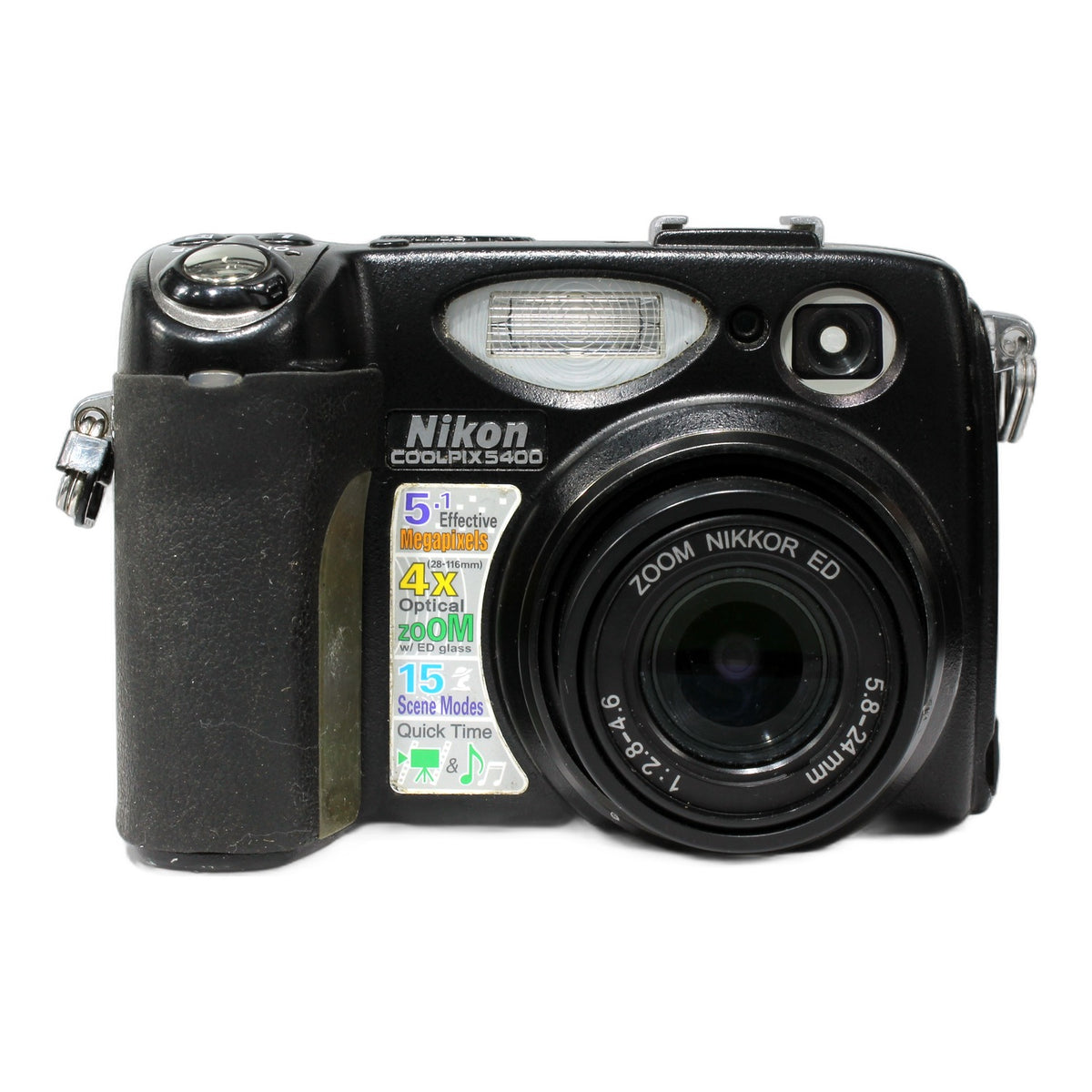 Nikon Coolpix 5400 Bridgekamera 5.1MP Digital Camera Digitalkamera Bridge Camera