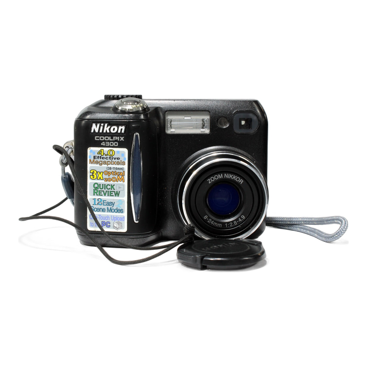 Nikon Coolpix 4300 Bridgekamera 4.0MP Digital Camera Digitalkamera Bridge Camera