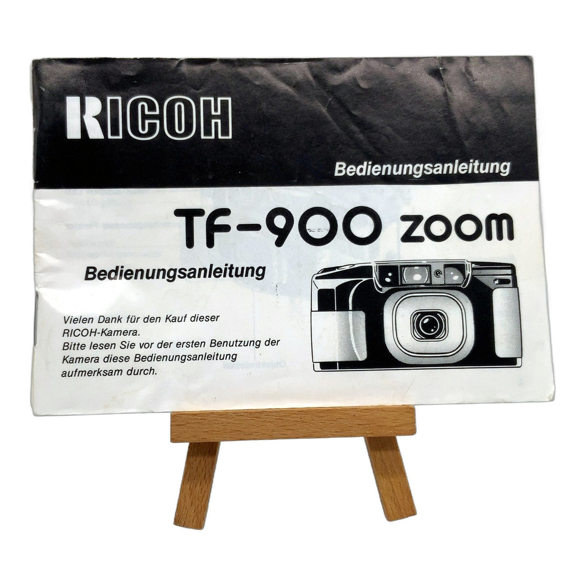 Ricoh TF-900 Zoom Bedienungsanleitung Deutsch Gebrauchsanweisung Magazin