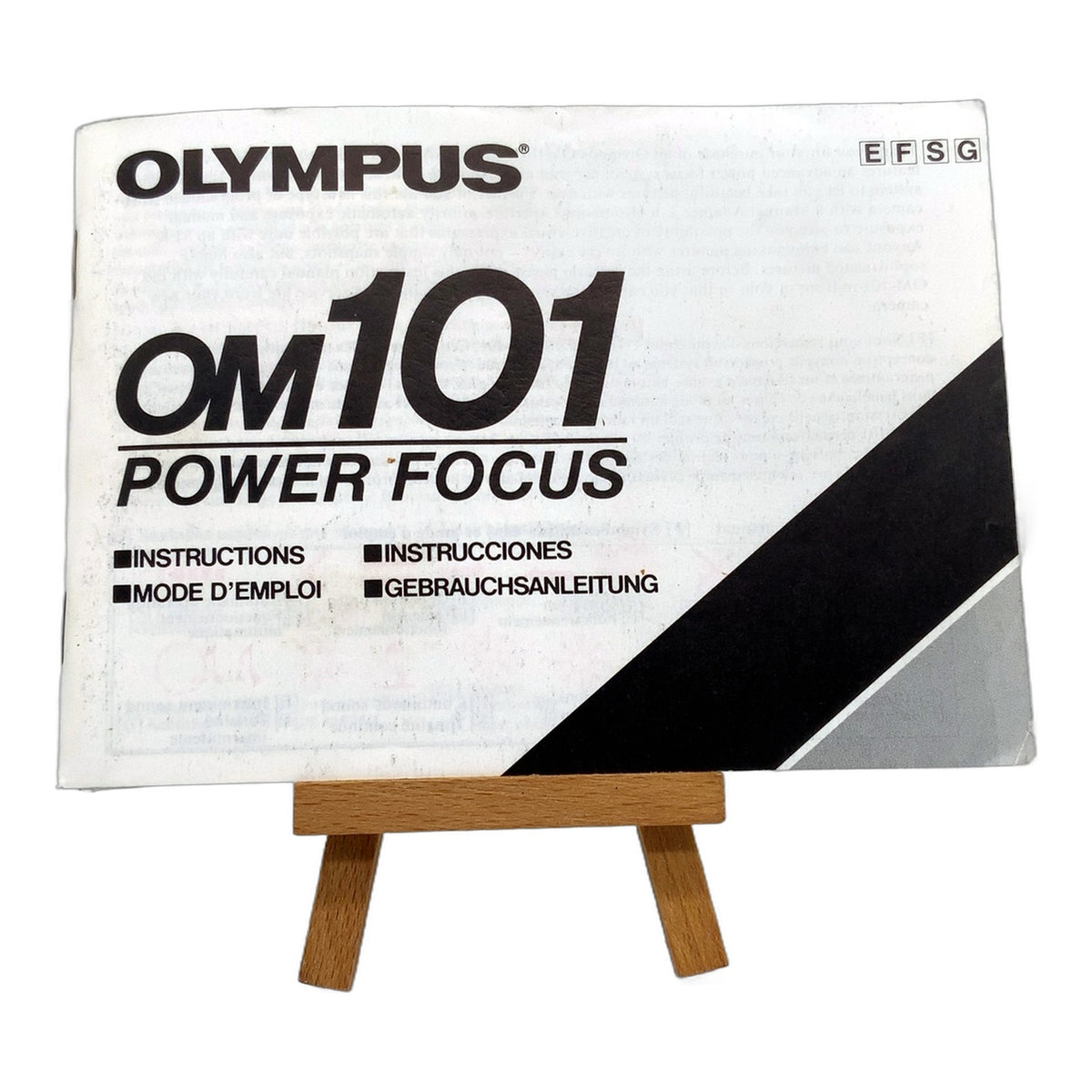 Olympus OM 101 Bedienungsanleitung Deutsch