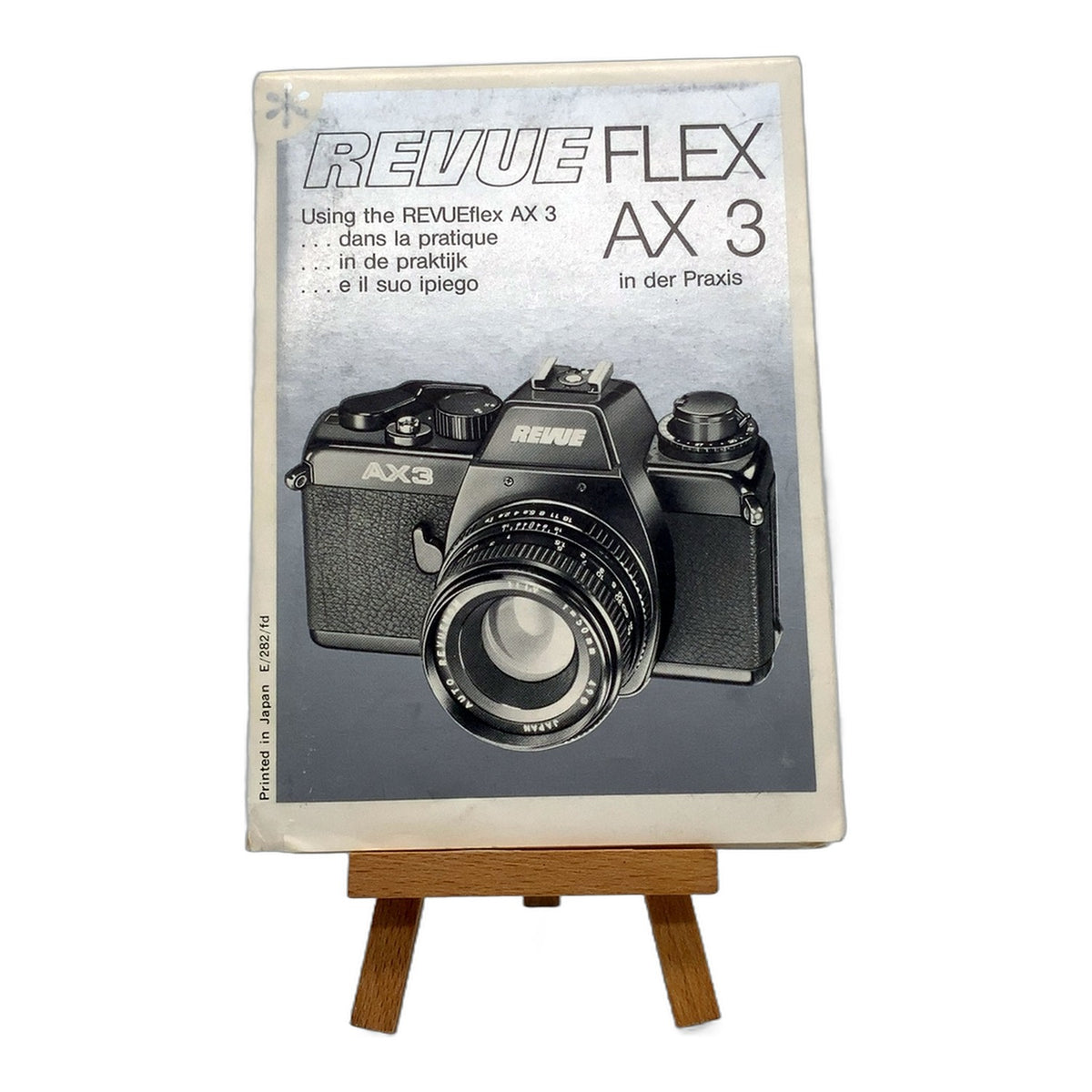 Revueflex AX3 Bedienungsanleitung User Manual Handbuch Deutsch