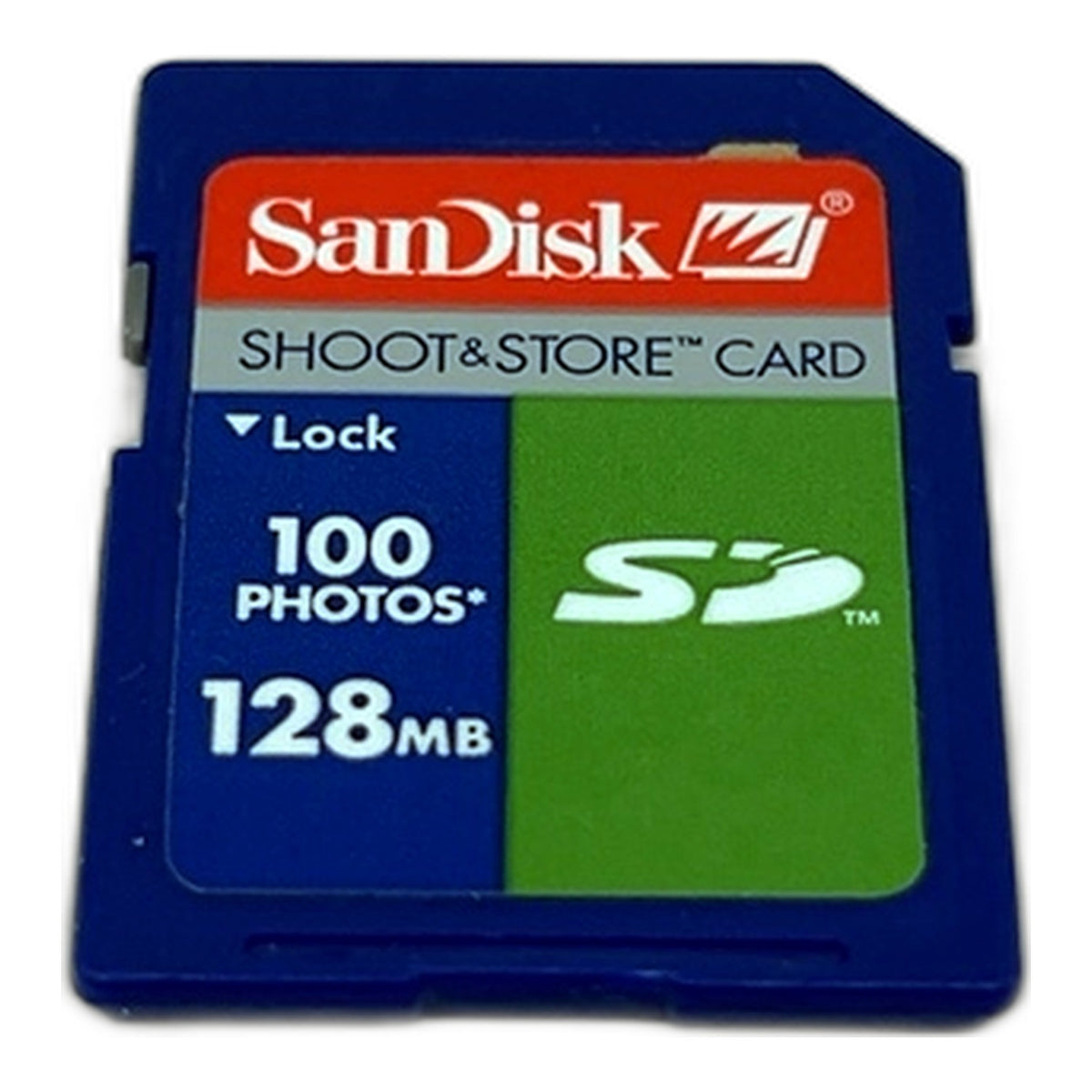 SanDisk SD Karte Shoot & Store 128MB Speicherkarte memory card