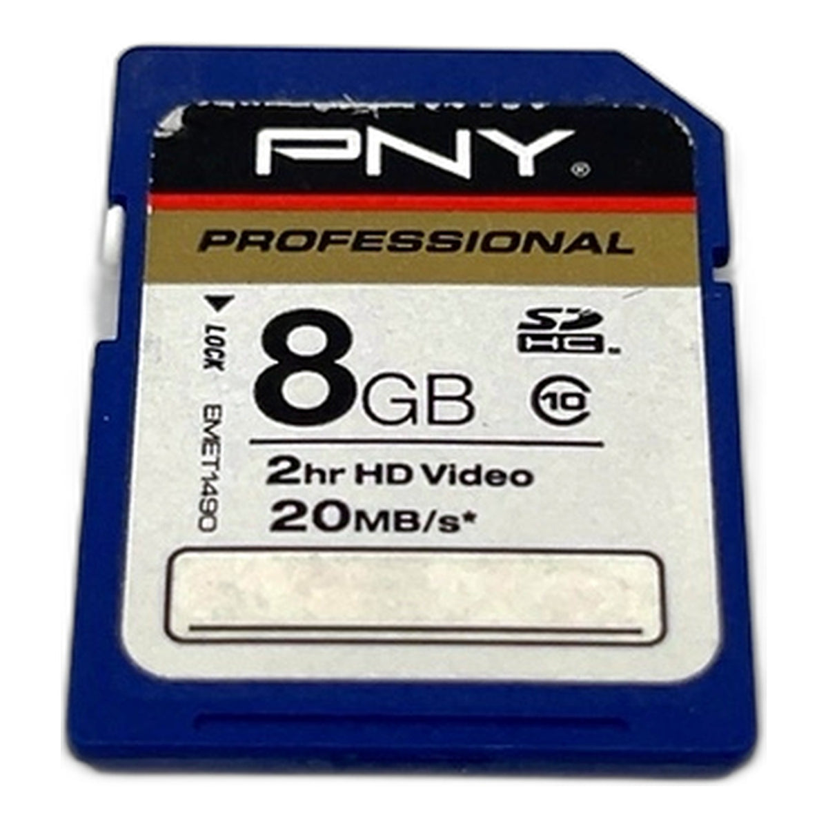 PNY SD Karte Professional 8GB Speicherkarte memory card