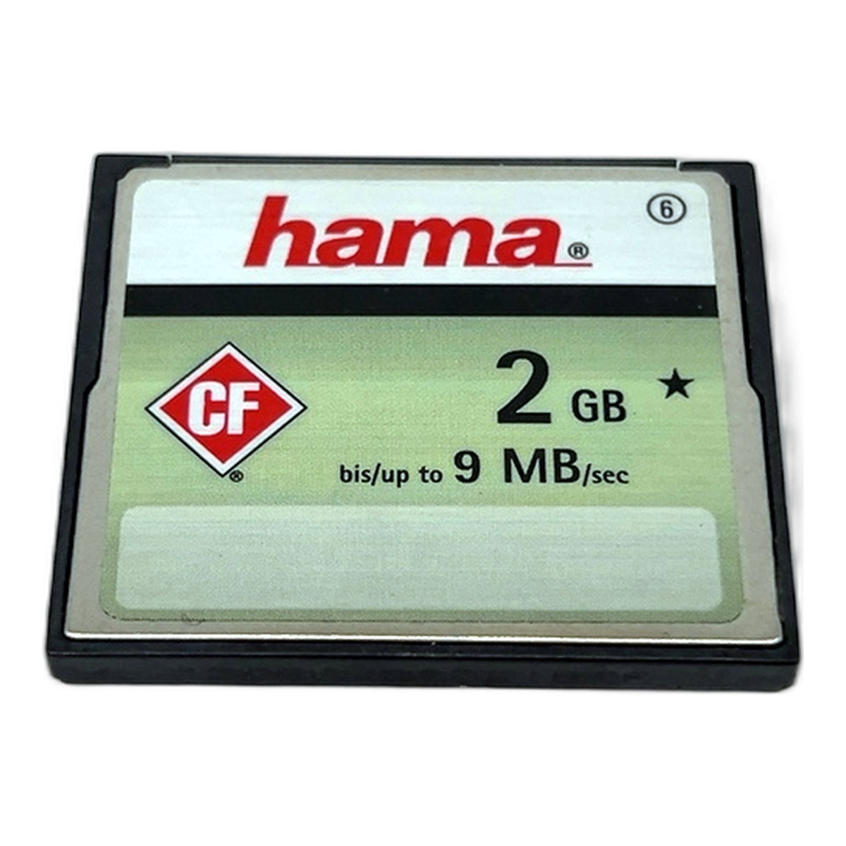 Hama Compact Flash Card 2GB Speicherkarte CF memory card