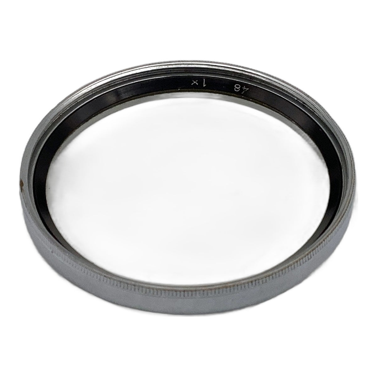 UV 1x in Chrom Filter 48mm Kreisförmig Lens Filter Kamerafilter Objektivfilter