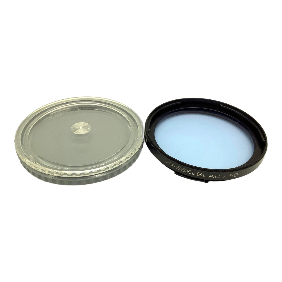 Hasselblad Farbkorrekturfilter blau/blue 1,4x CB 3 -0,5 in Box Filter Bajonett50