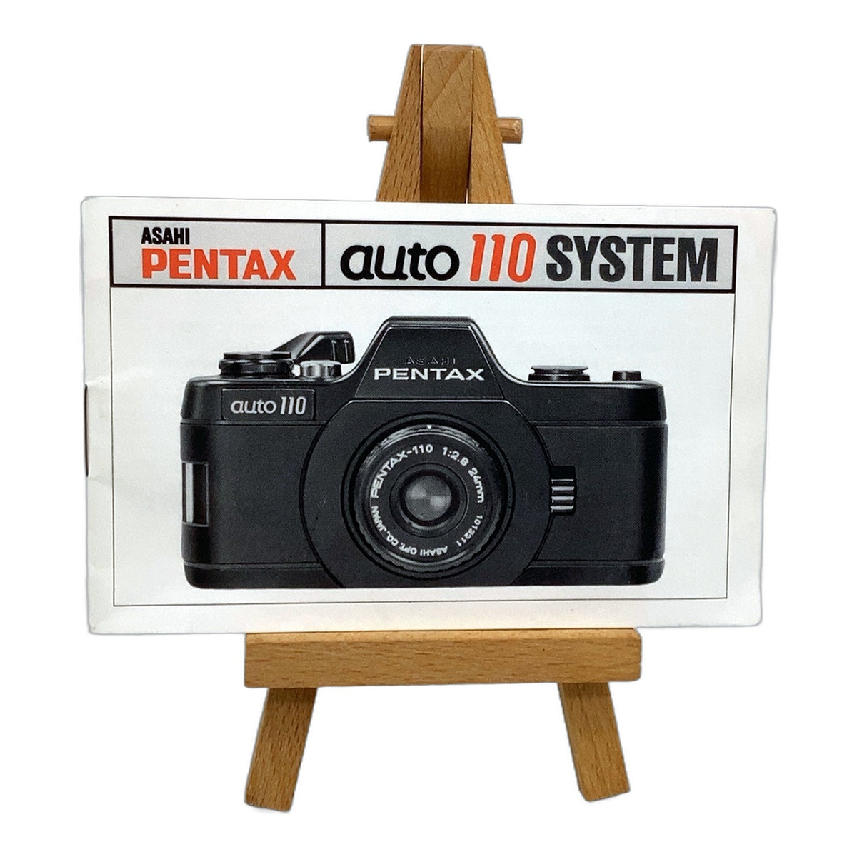 Asahi Pentax auto 110 System Bedienungsanleitung Englisch