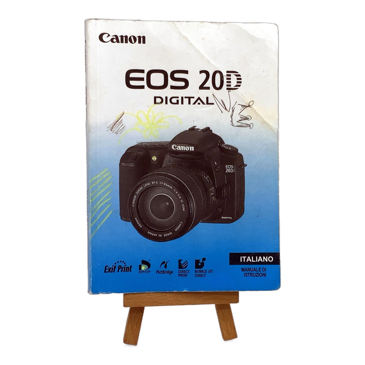 Canon EOS 20D Bedienungsanleitung User Manual Handbuch Italienisch