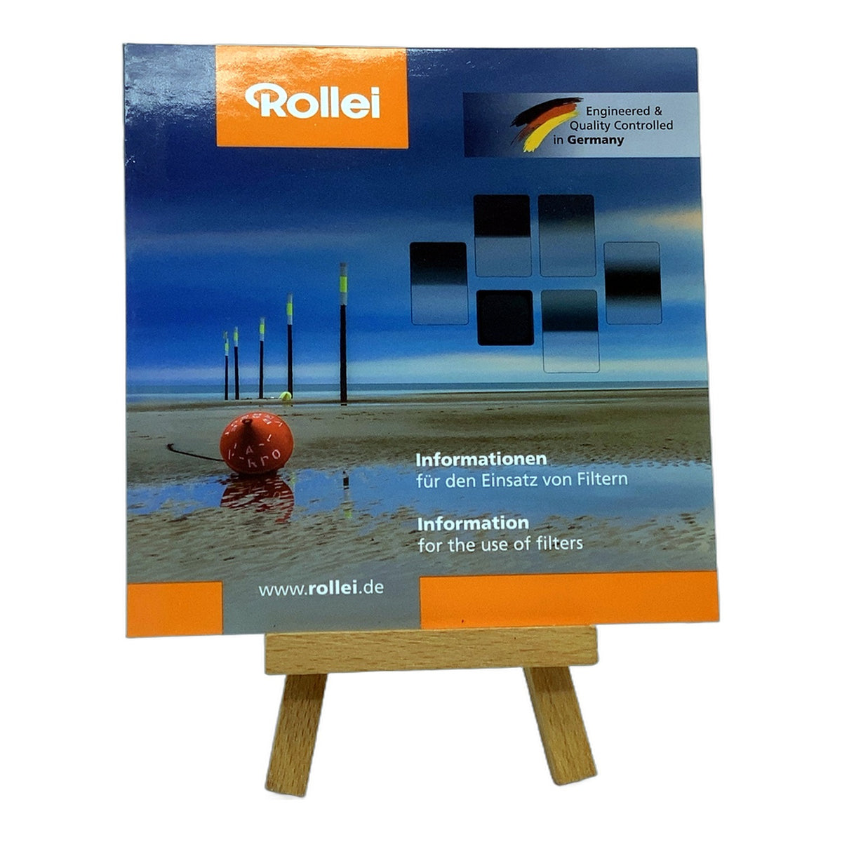 Rollei Information für den Einsatz von Filtern Bedienungsanleitung Deutsch