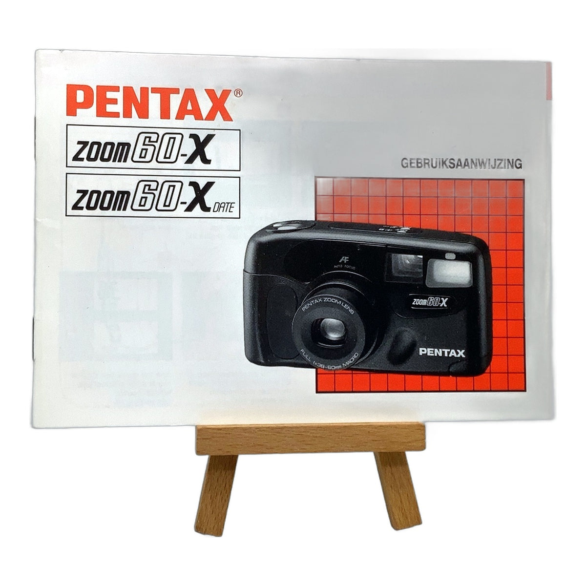 Pentax Zoom 60-X  Gebruiksaanwijzing