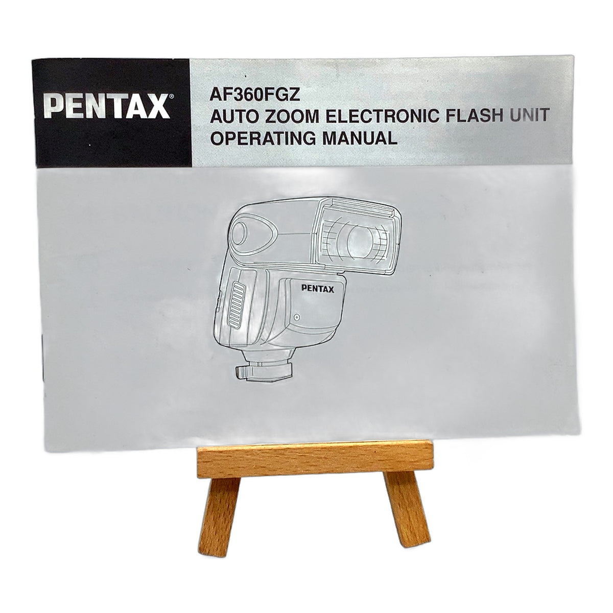 Pentax AF 360 FGZ Electronic Flash Bedienungsanleitung Englisch