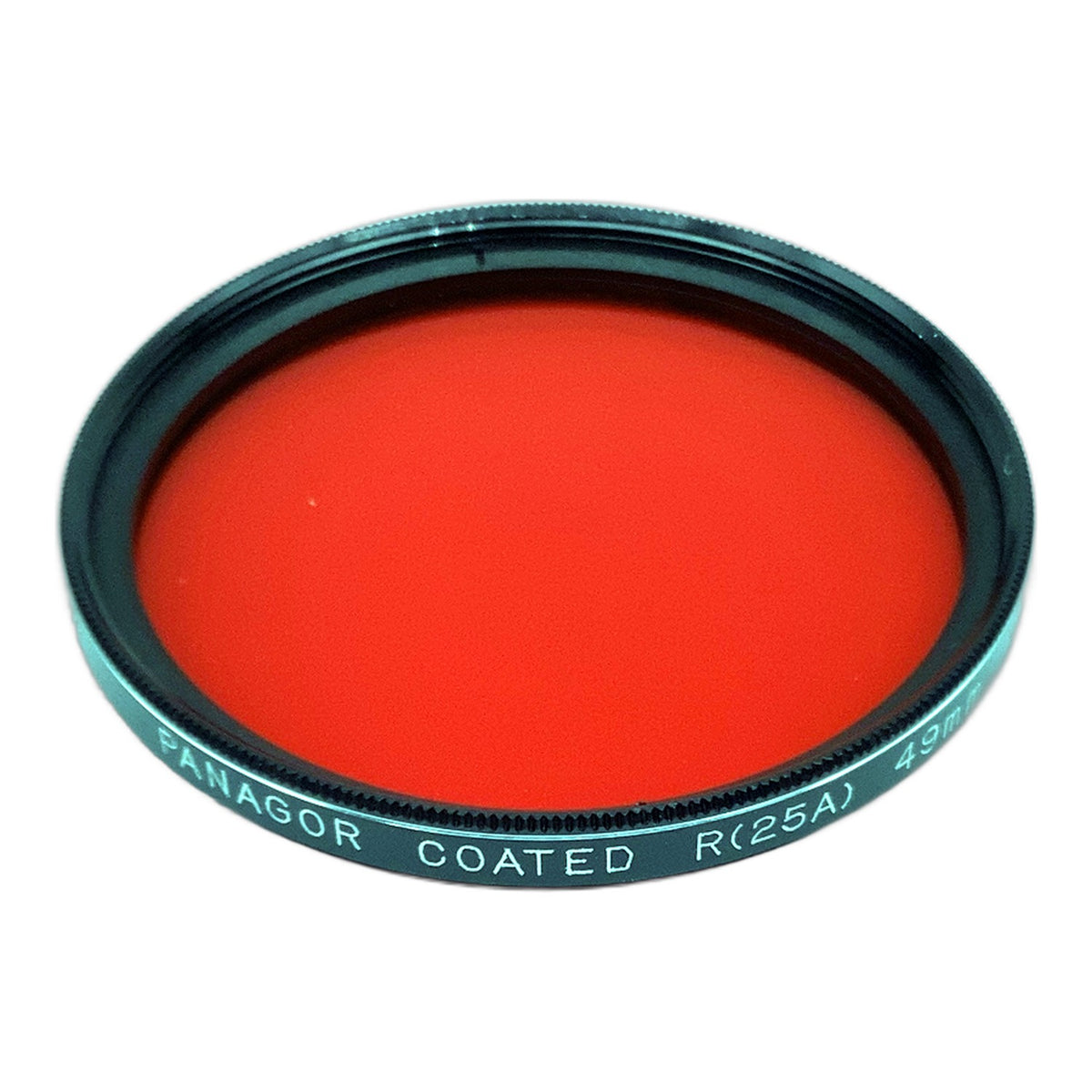 Panagor Farbfilter rot/red Coated R(25A) Filter 49mm Kreisförmig Objektivfilter