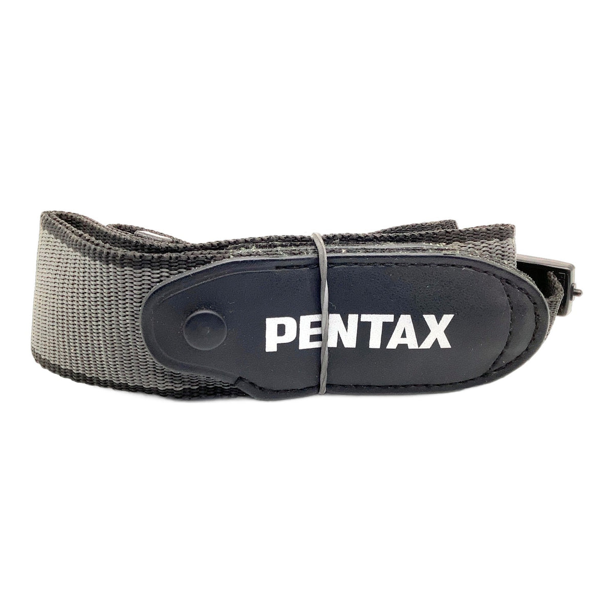 Pentax ca. 37mm breit Gurt schwarz/grau Hals Schultergurt Kameragurt