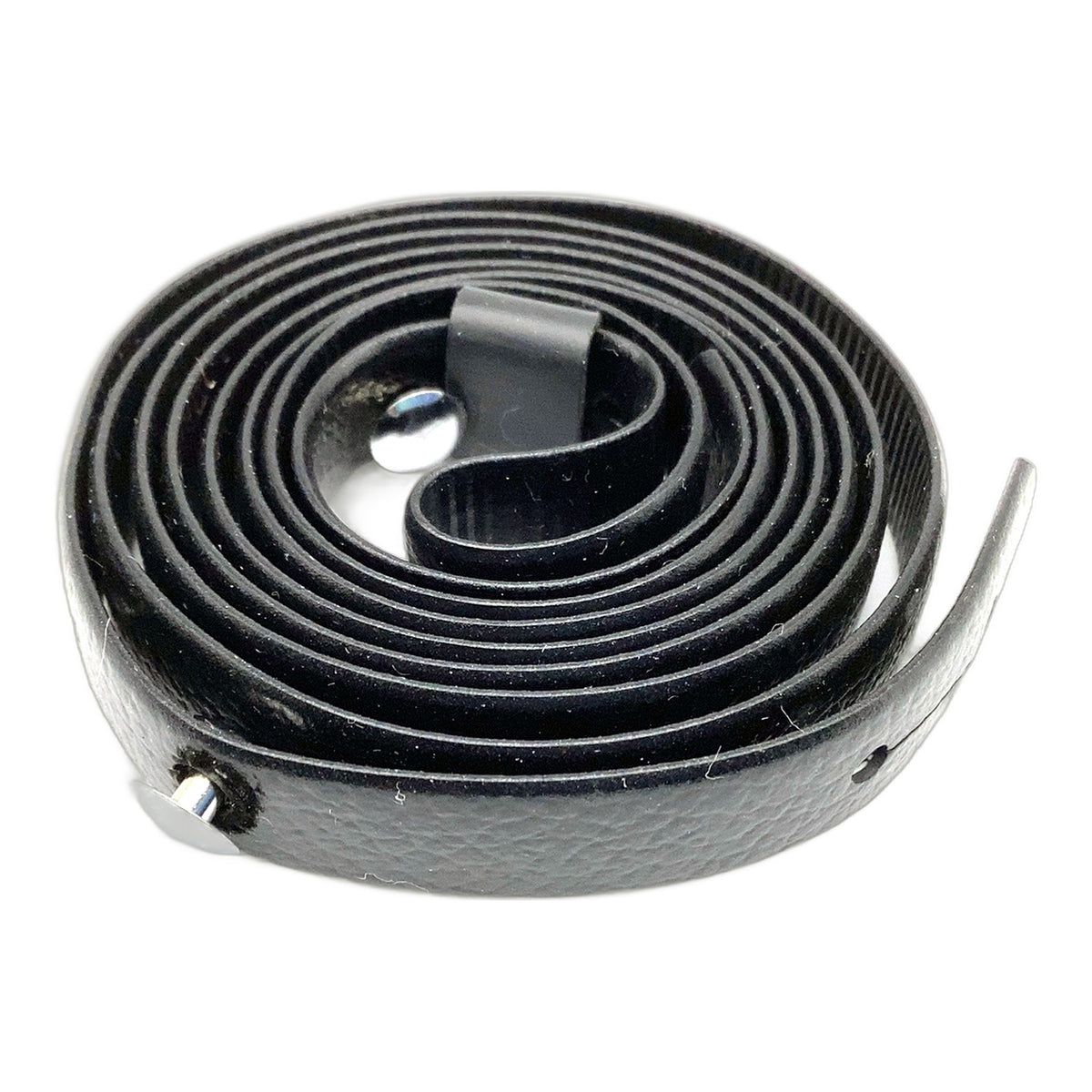 Kameragurt Schwarz ca. 11mm, Leder