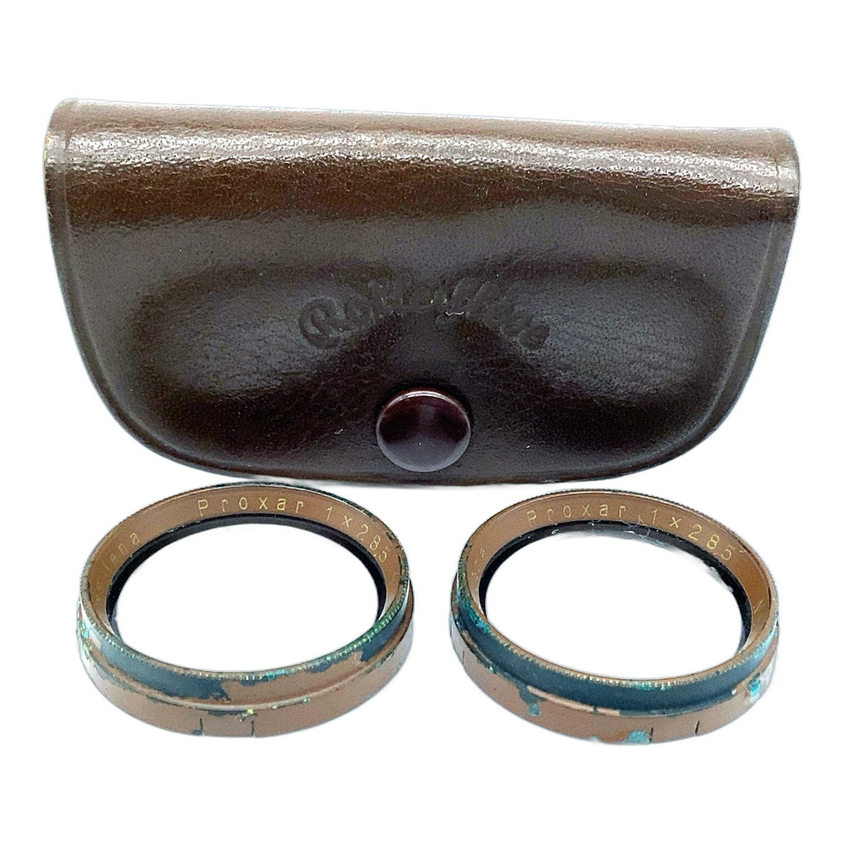 Carl Zeiss Jena Nahlinse Proxar 1x mit Tasche Filter 28,5mm Kreisförmig