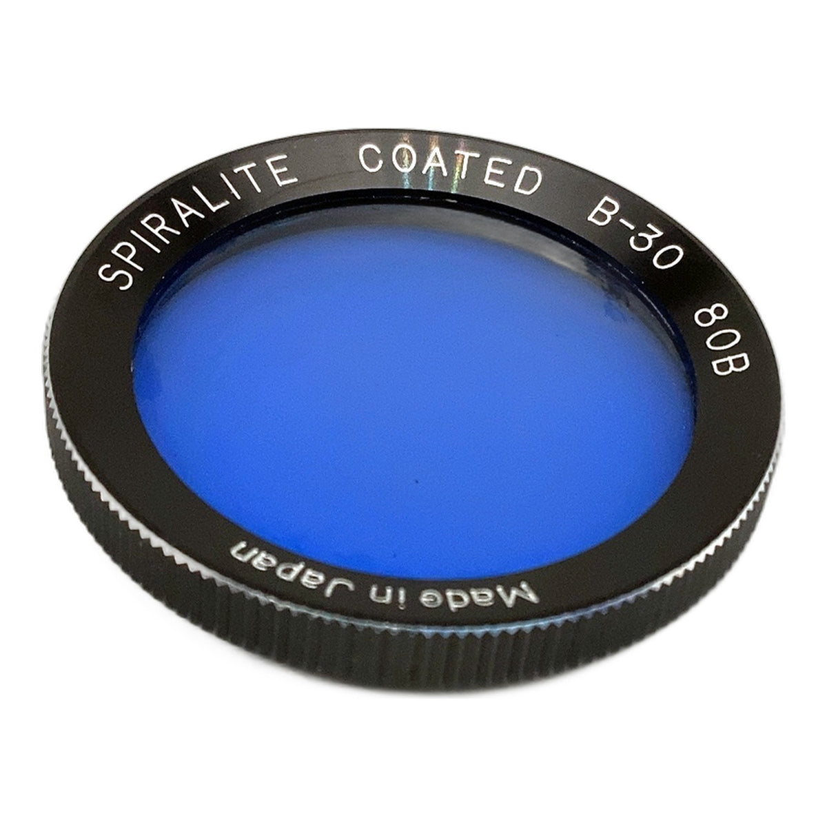 Spiralite Farbfilter blau/blue Coated Filter B-30 (Bajonett 30) Kreisförmig