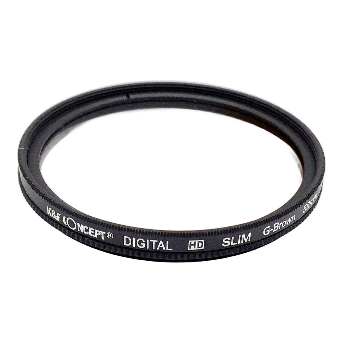 K&F Concept Verlaufsfilter Digital HD Slim G-Brown Filter 58mm Kreisförmig