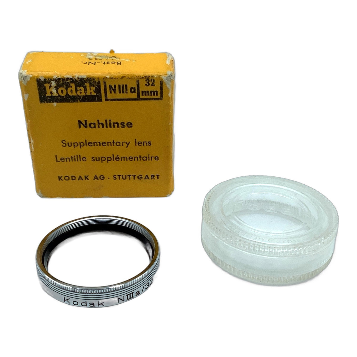 Kodak Nahlinse N IIIa/32 Close-Up Filter 32mm Kreisförmig Filtergewinde in OVP