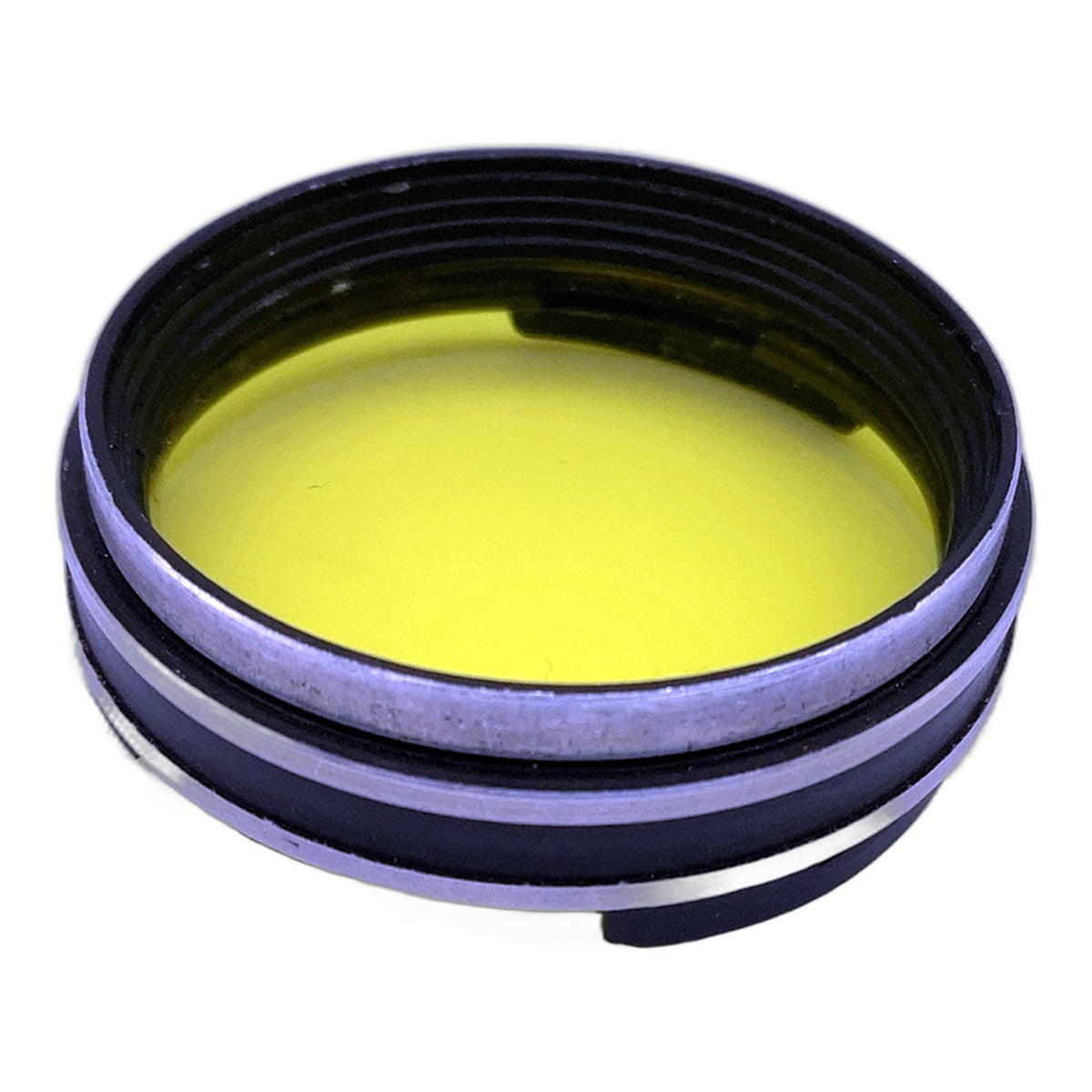 Farbfilter gelb/yellow Slip On Filter 30mm Steckfilter Kreisförmig