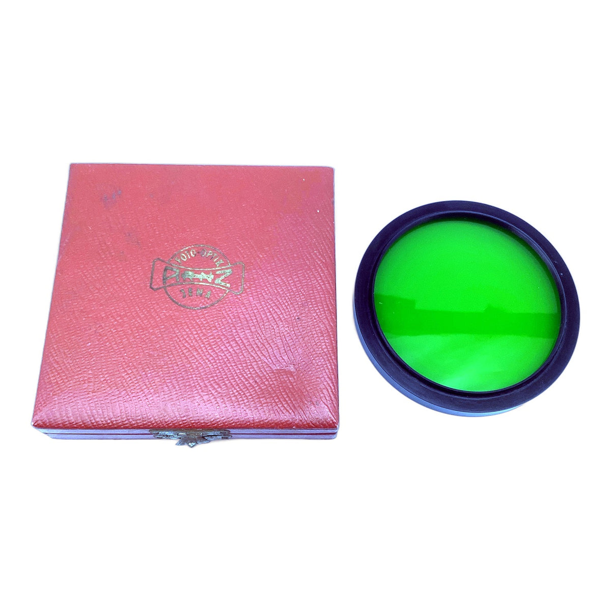 Arnz Jena Farbfilter grün/green Flektogon 4/20 im Etui Filter 77/86mm