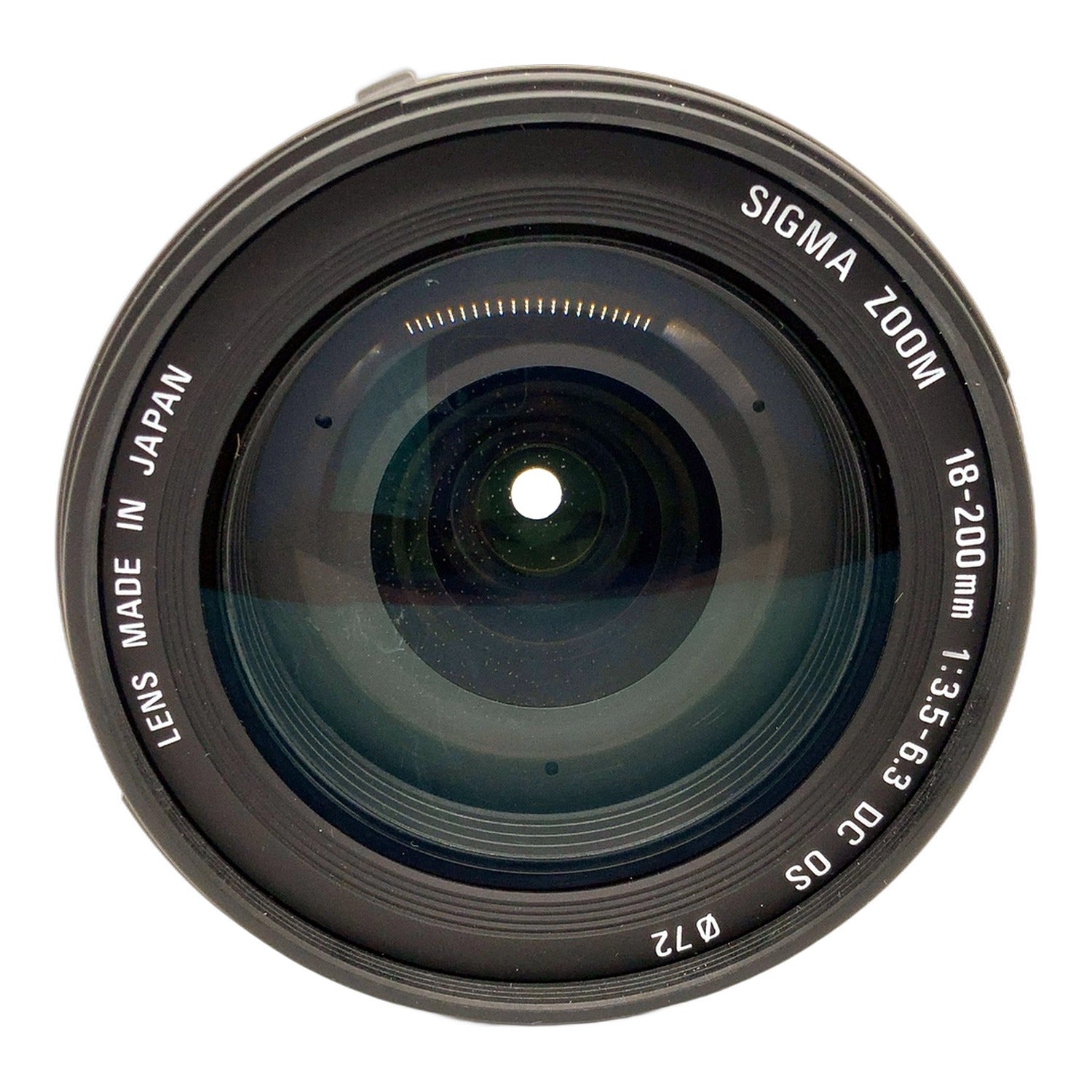 Sigma Zoom DC OS 18-200mm 1:3.5-6.3 AF Autofokus Zoomobjektiv (Sigma AF) Pilz!