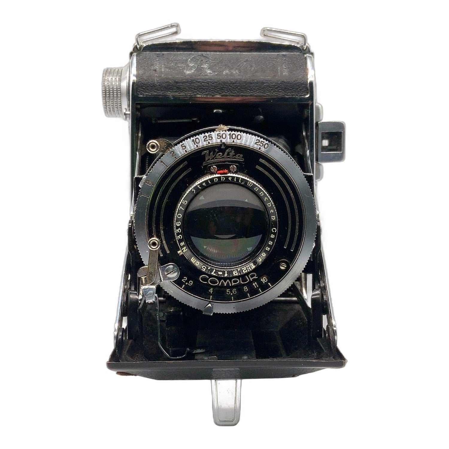 Welta Perle Klappkamera Compur Folding Camera Analogkamera