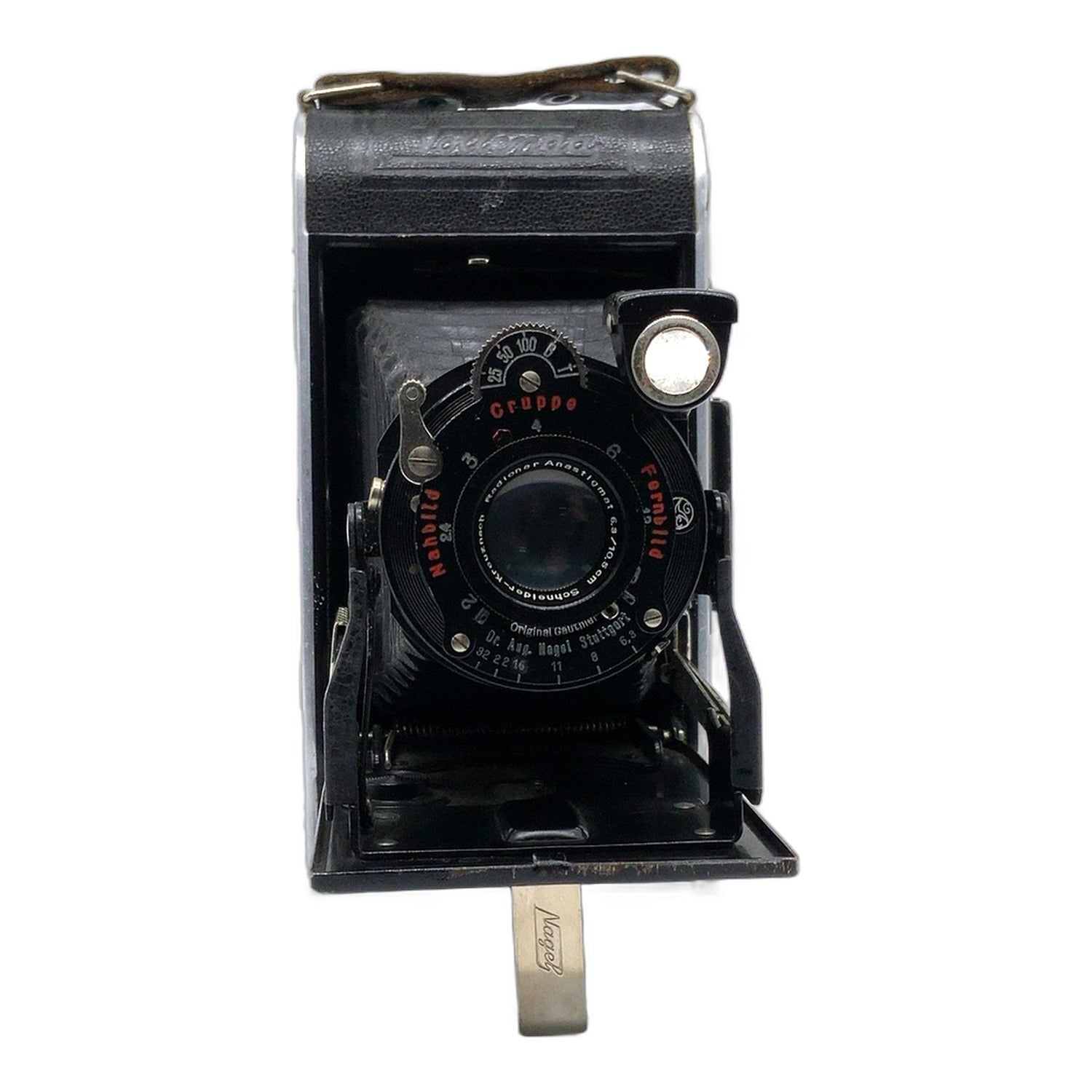 Nagel Vollenda 68 Klappkamera mit Radionar Anastigmat 10,5cm 1:6.3 Balgenkamera